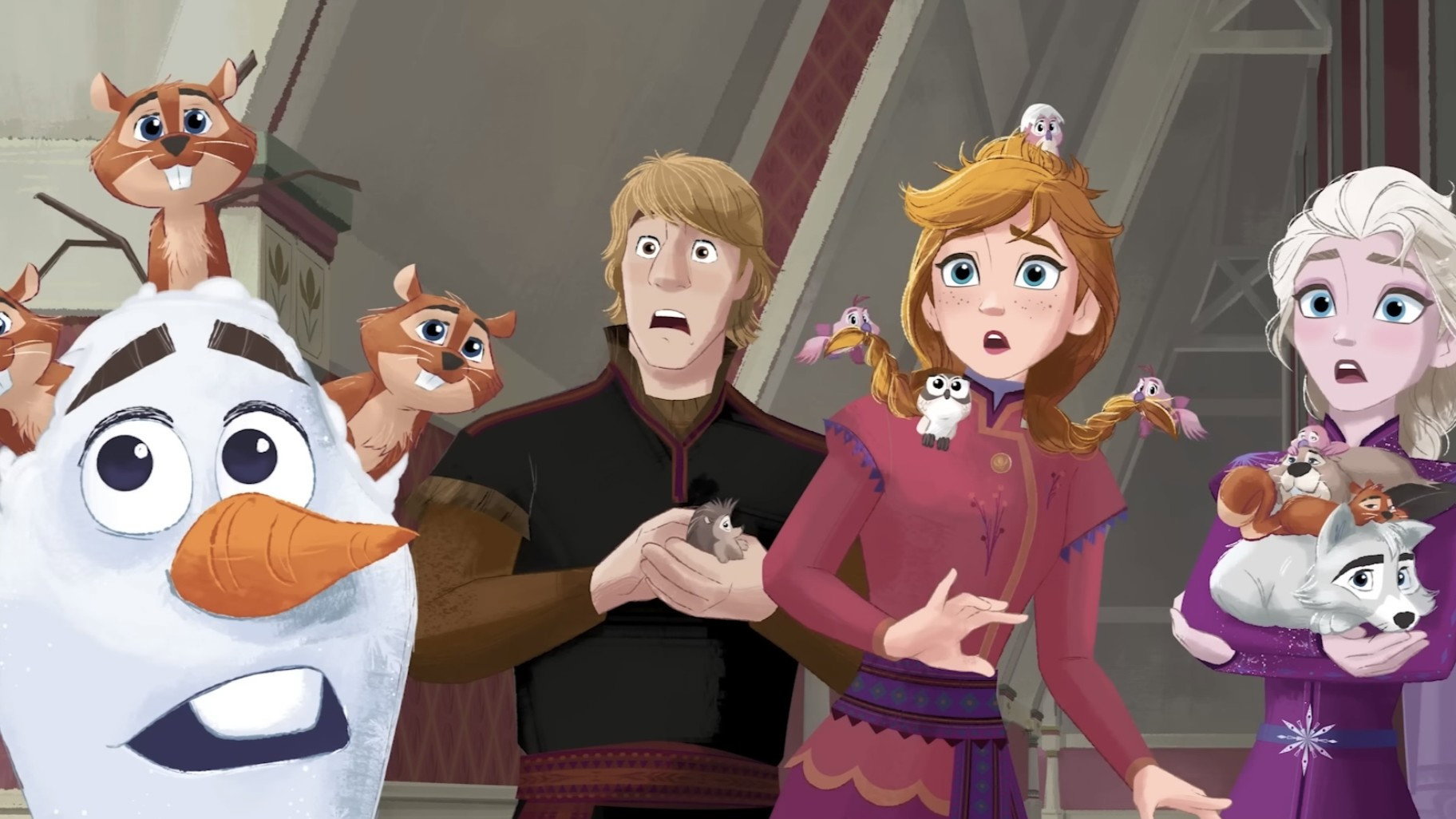 Animals of Arendelle: Lost and Found's poster
