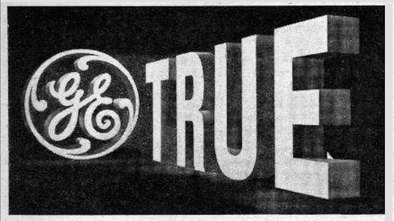General Electric True's poster