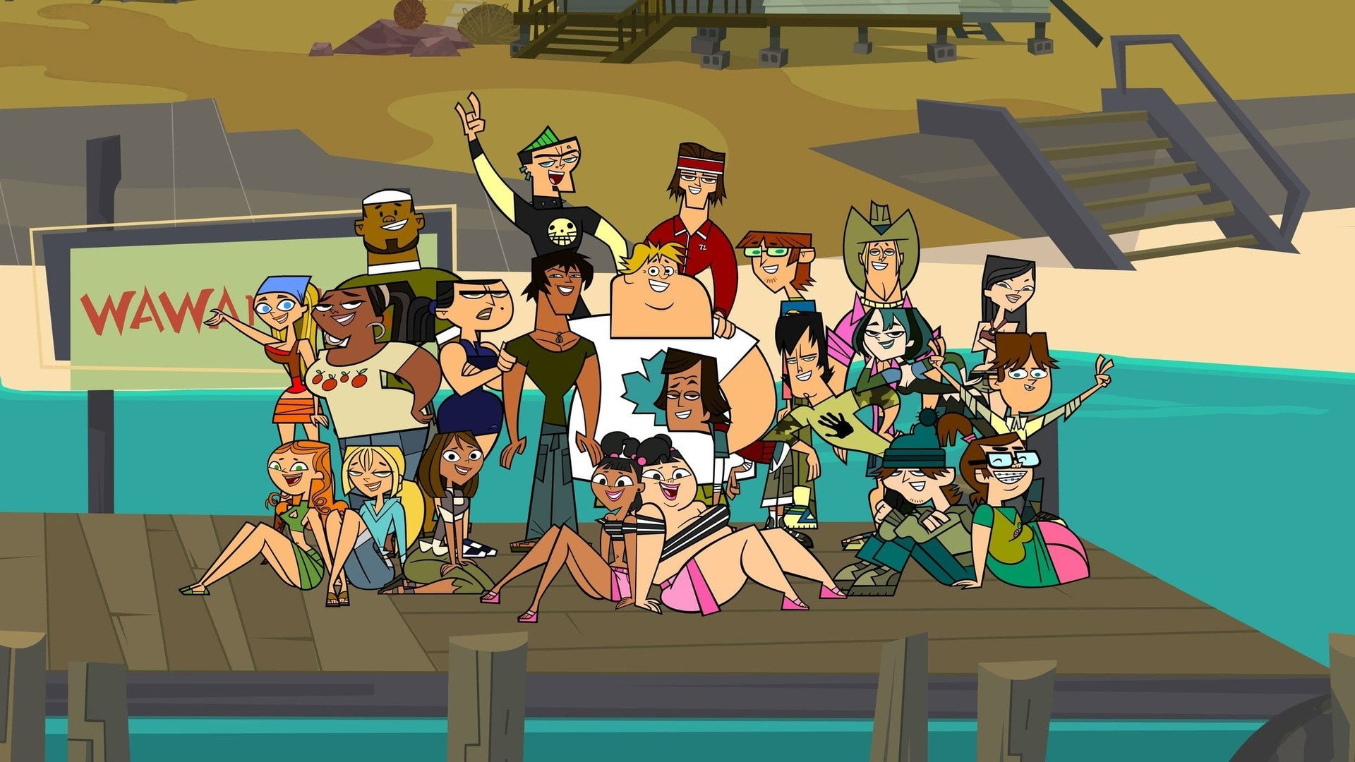 Total Drama Island's poster