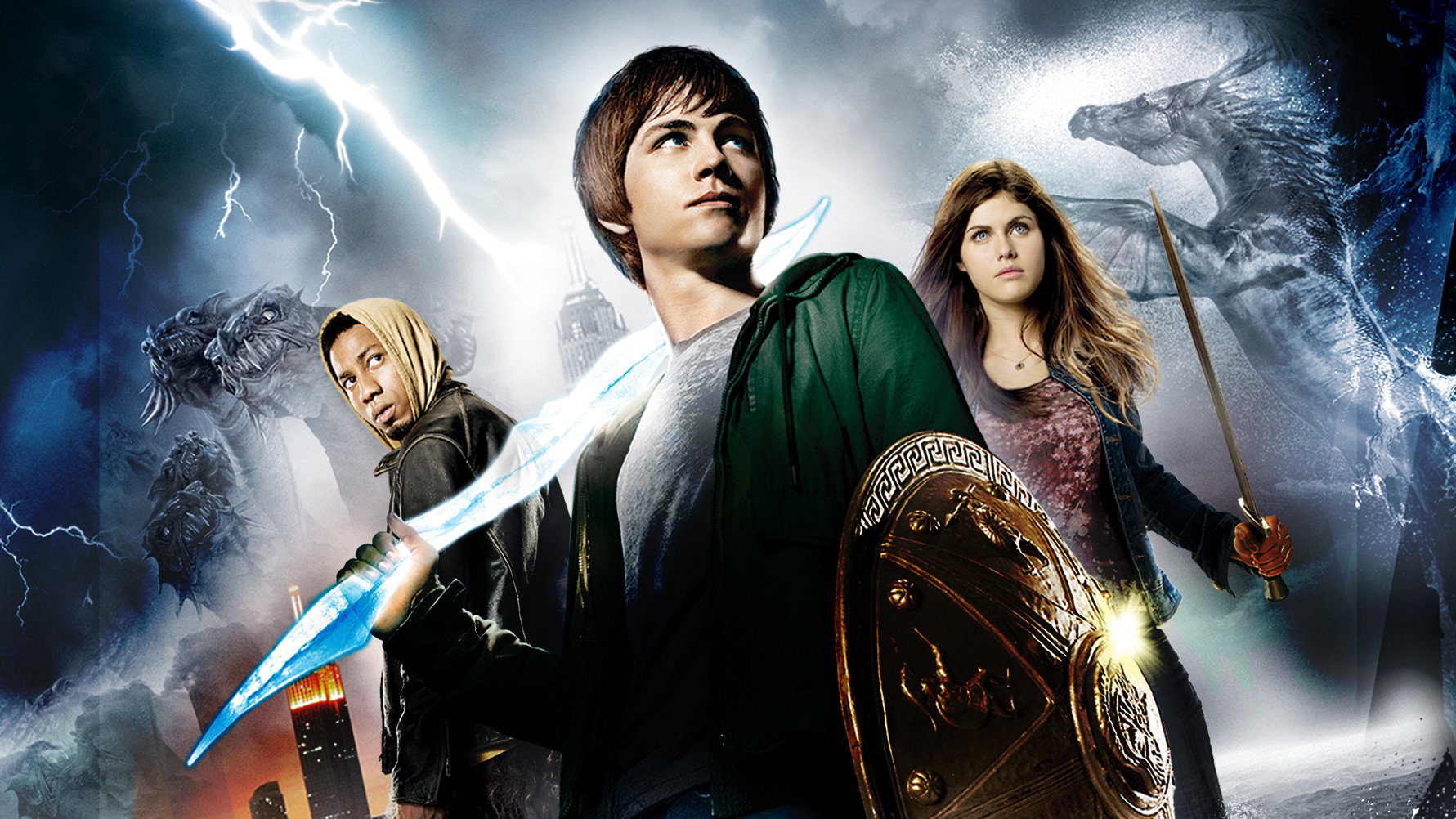 Percy Jackson & the Olympians: The Lightning Thief's poster