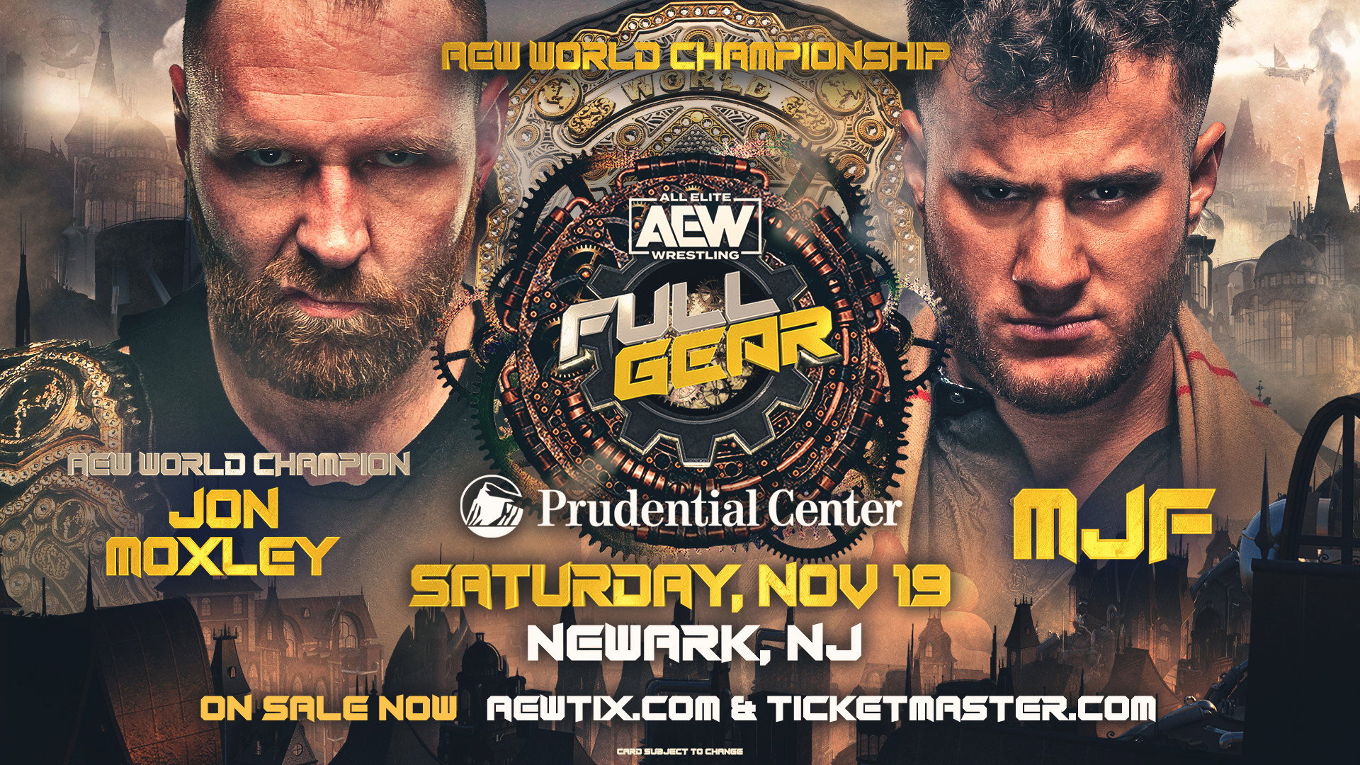 AEW Full Gear 2022's poster