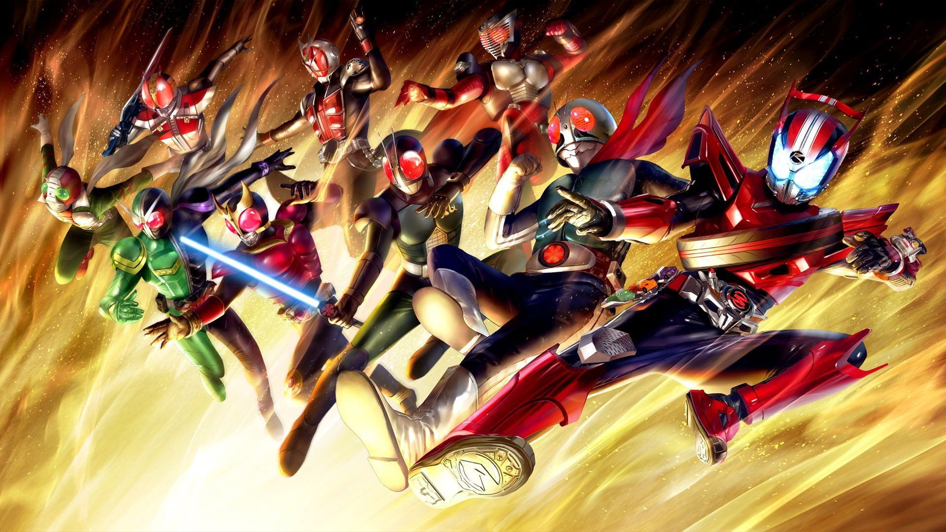 Kamen Rider's poster