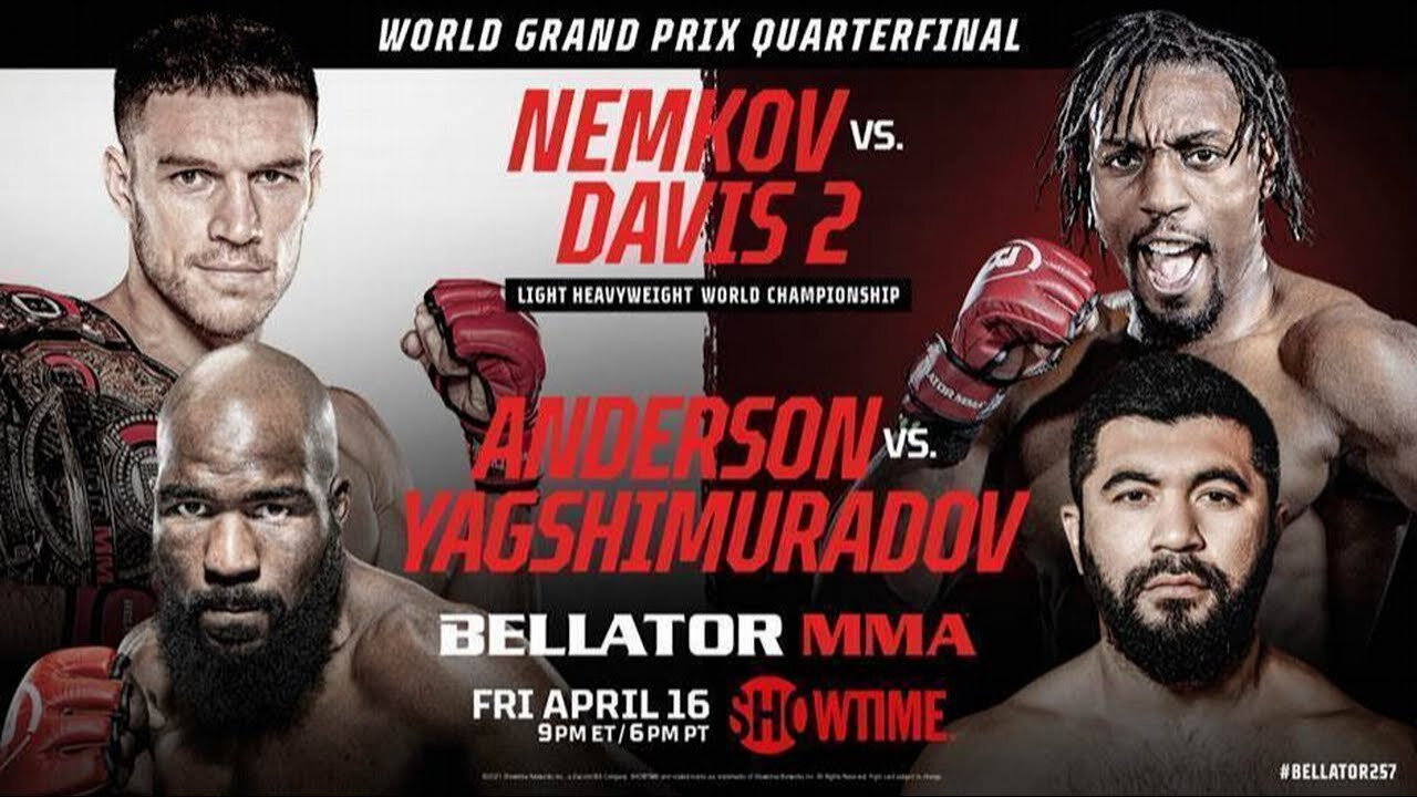 Bellator 257: Nemkov vs. Davis 2's poster