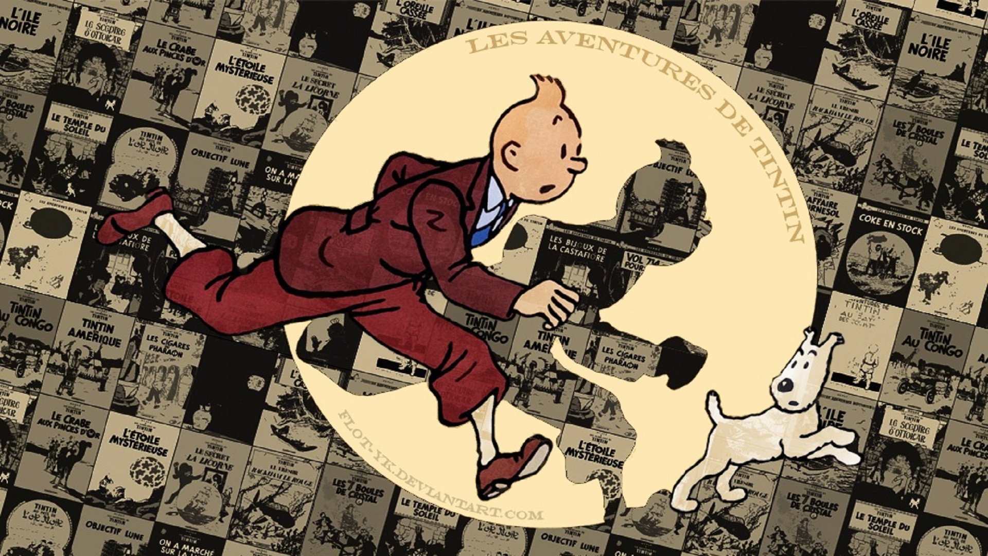 The Adventures of Tintin's poster