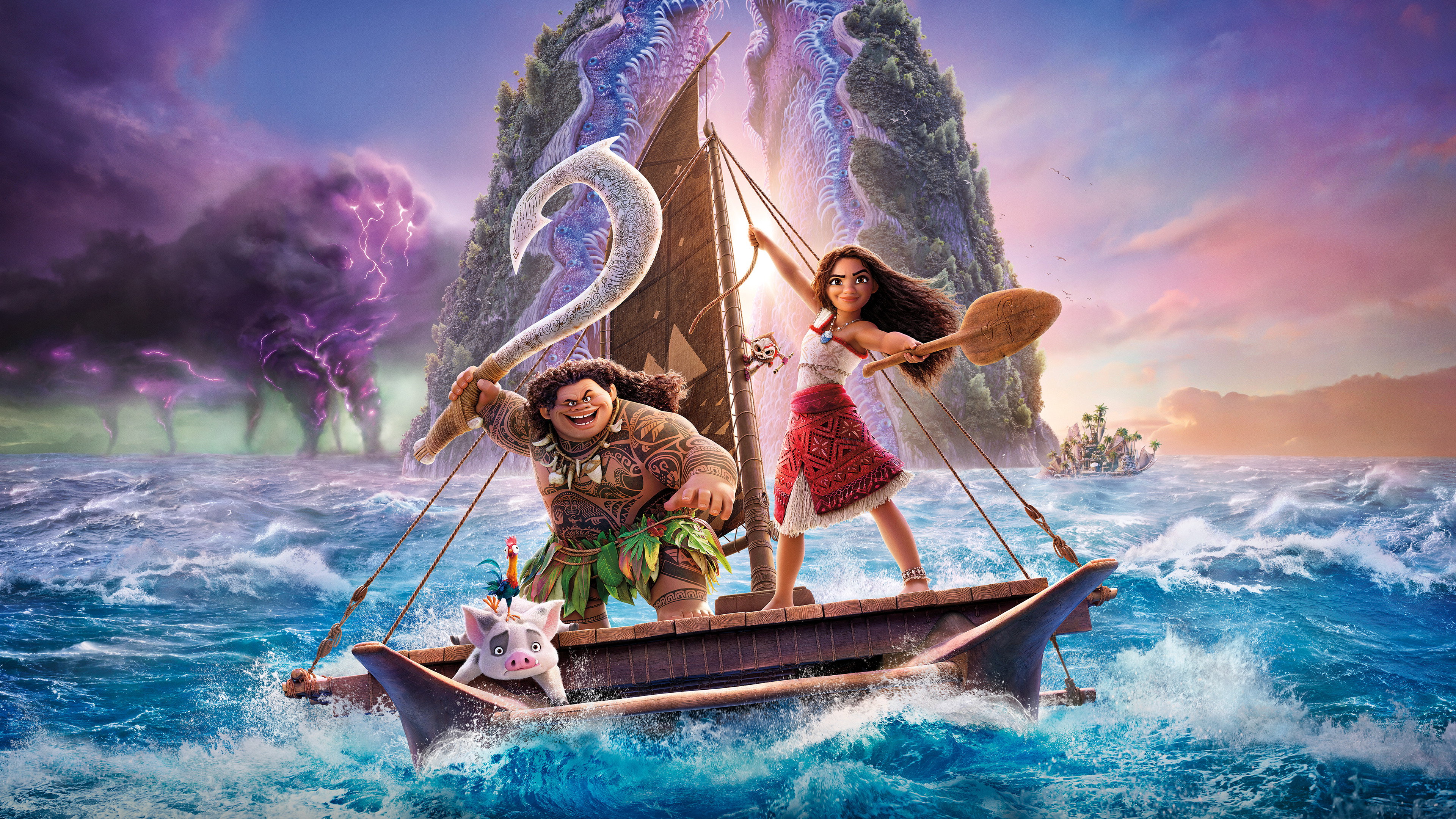 Moana 2's poster