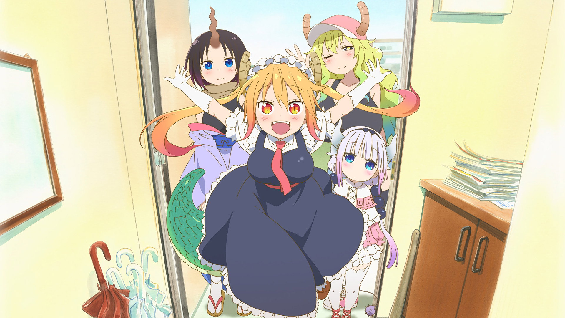 Miss Kobayashi's Dragon Maid's poster