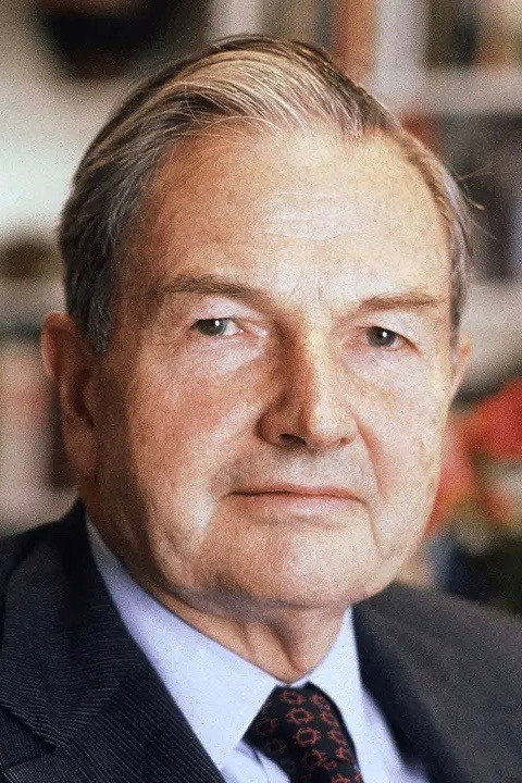 David Rockefeller's poster