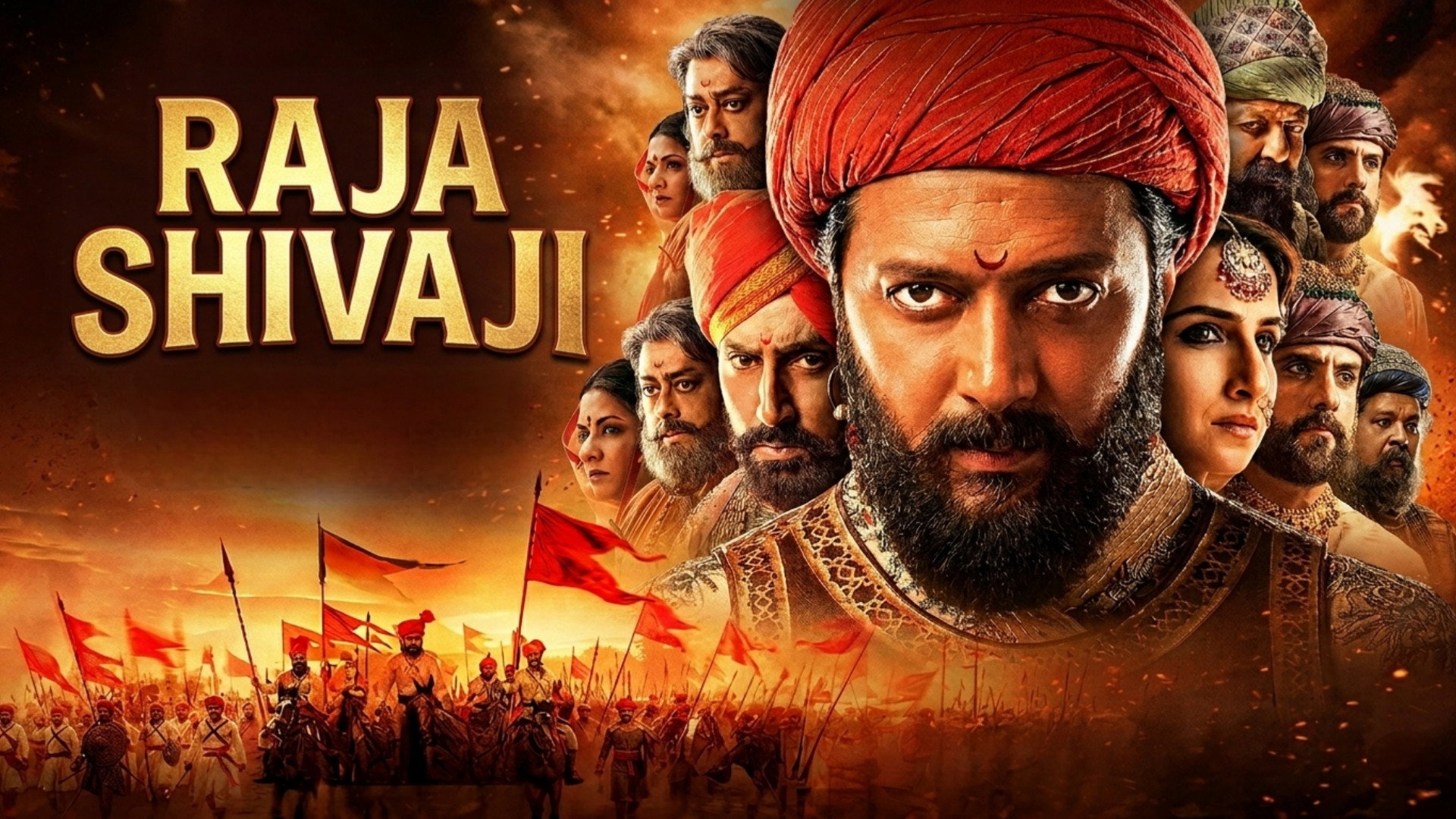 Raja Shivaji's poster