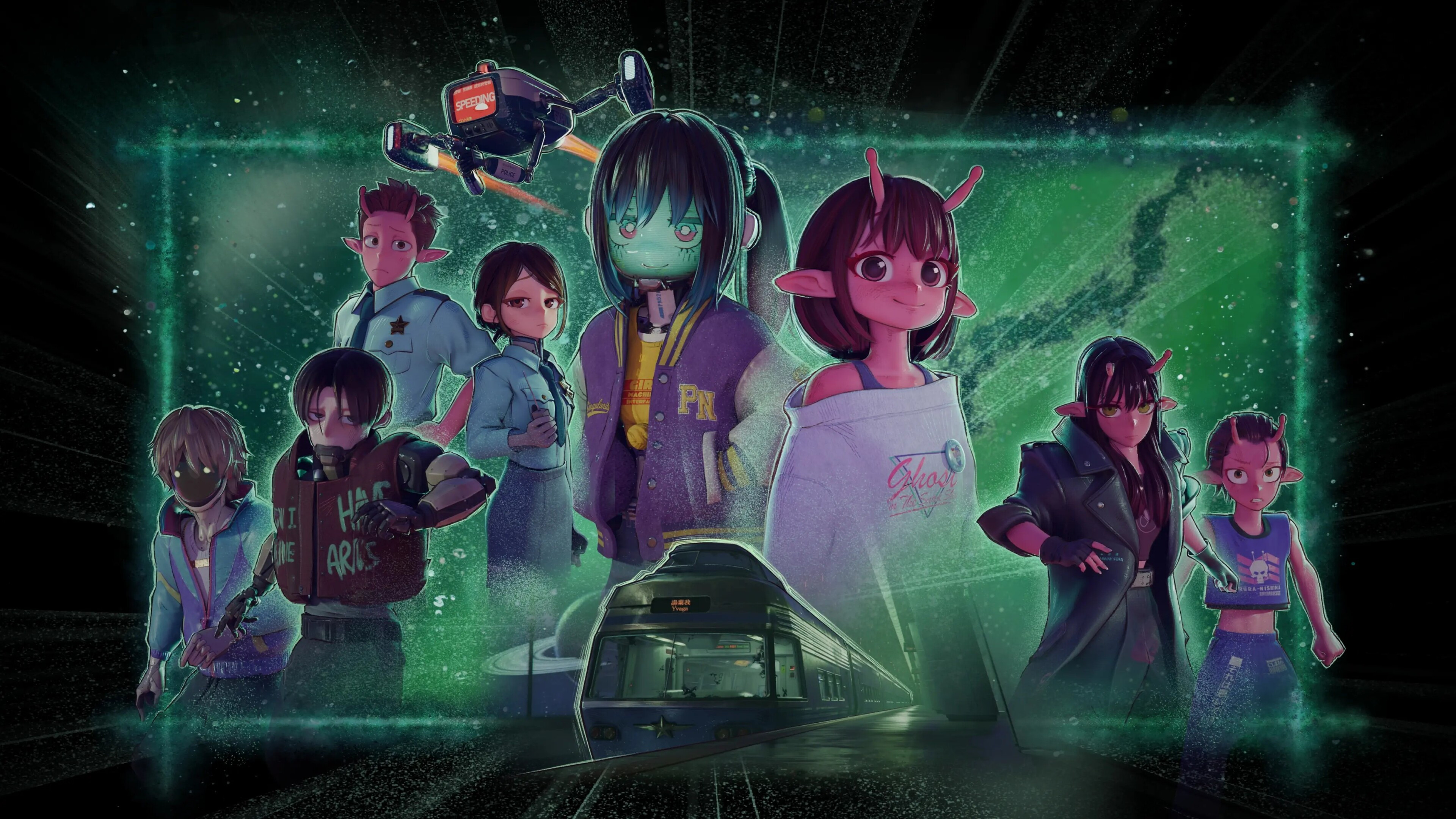Milky☆Subway: The Galactic Limited Express - the Movie's poster