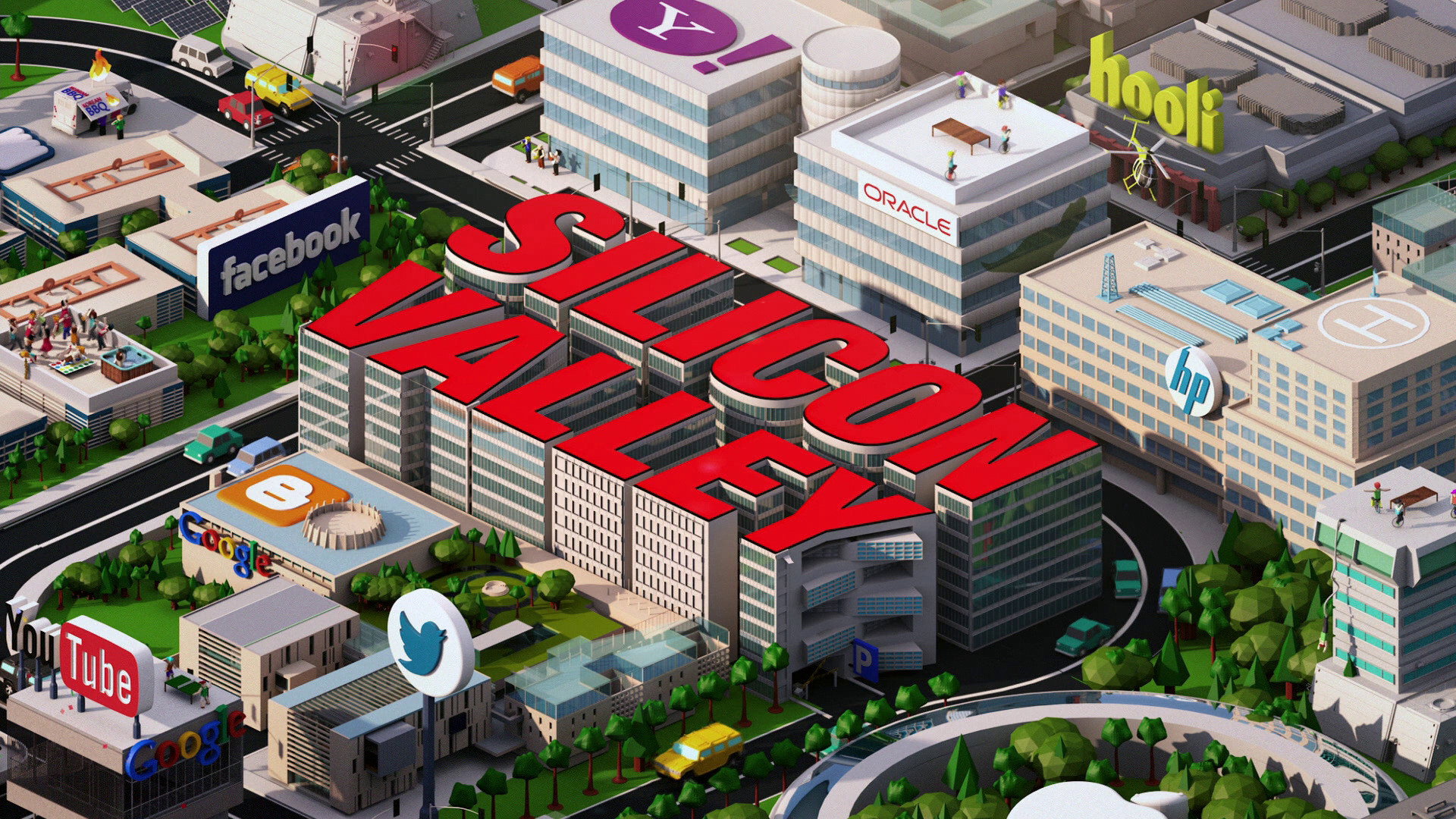 Silicon Valley's poster