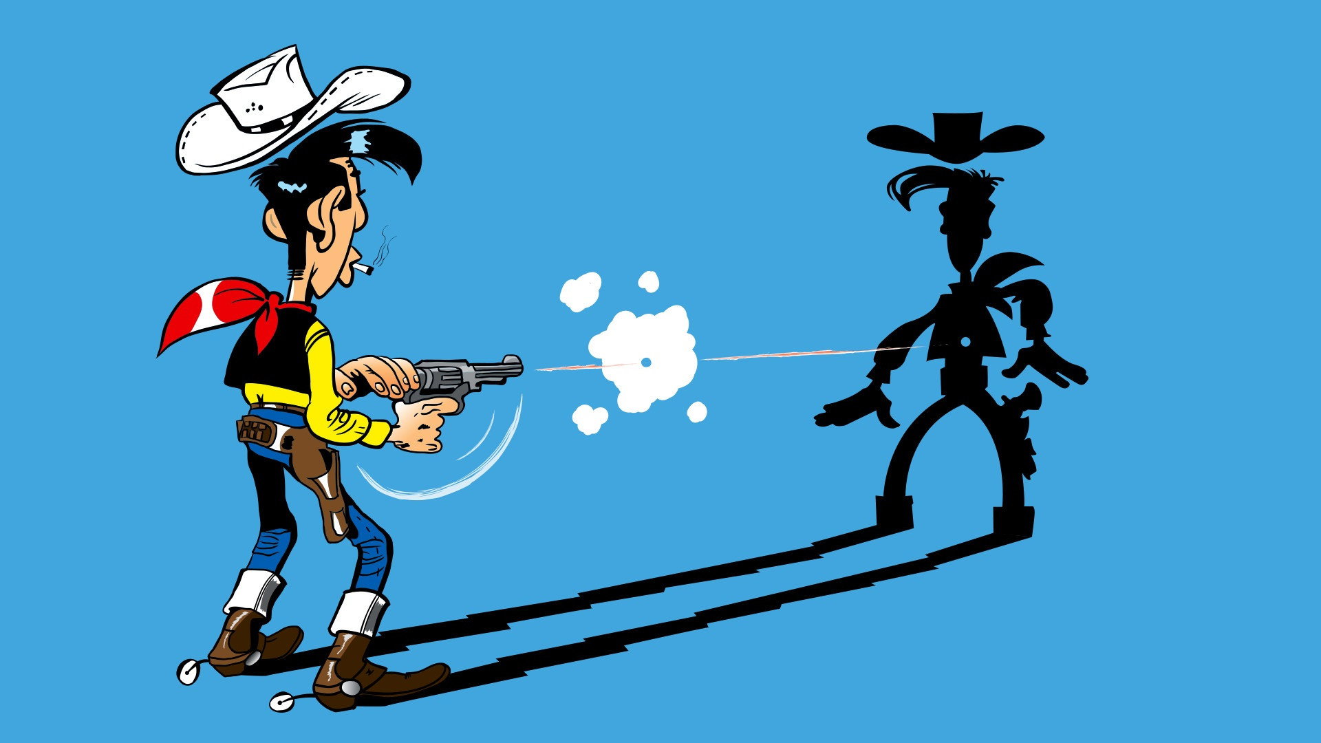 Lucky Luke's poster