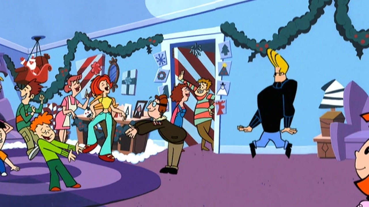 A Johnny Bravo Christmas's poster