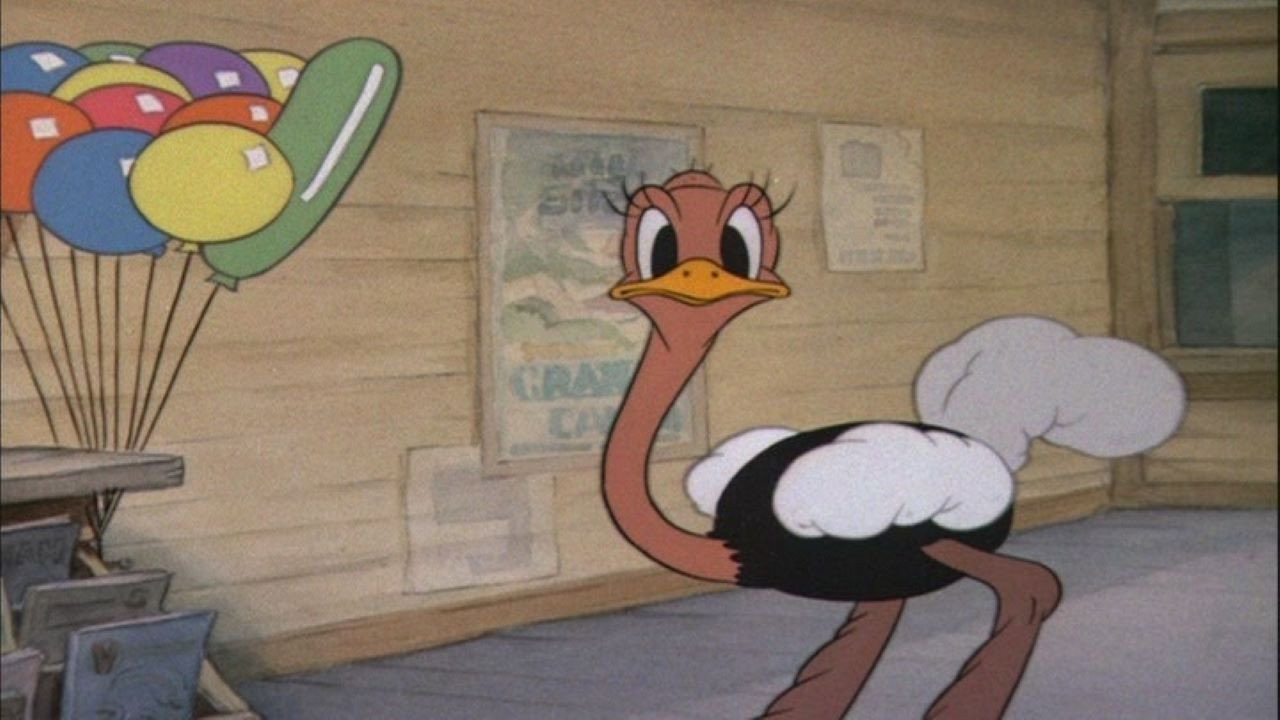 Donald's Ostrich's poster