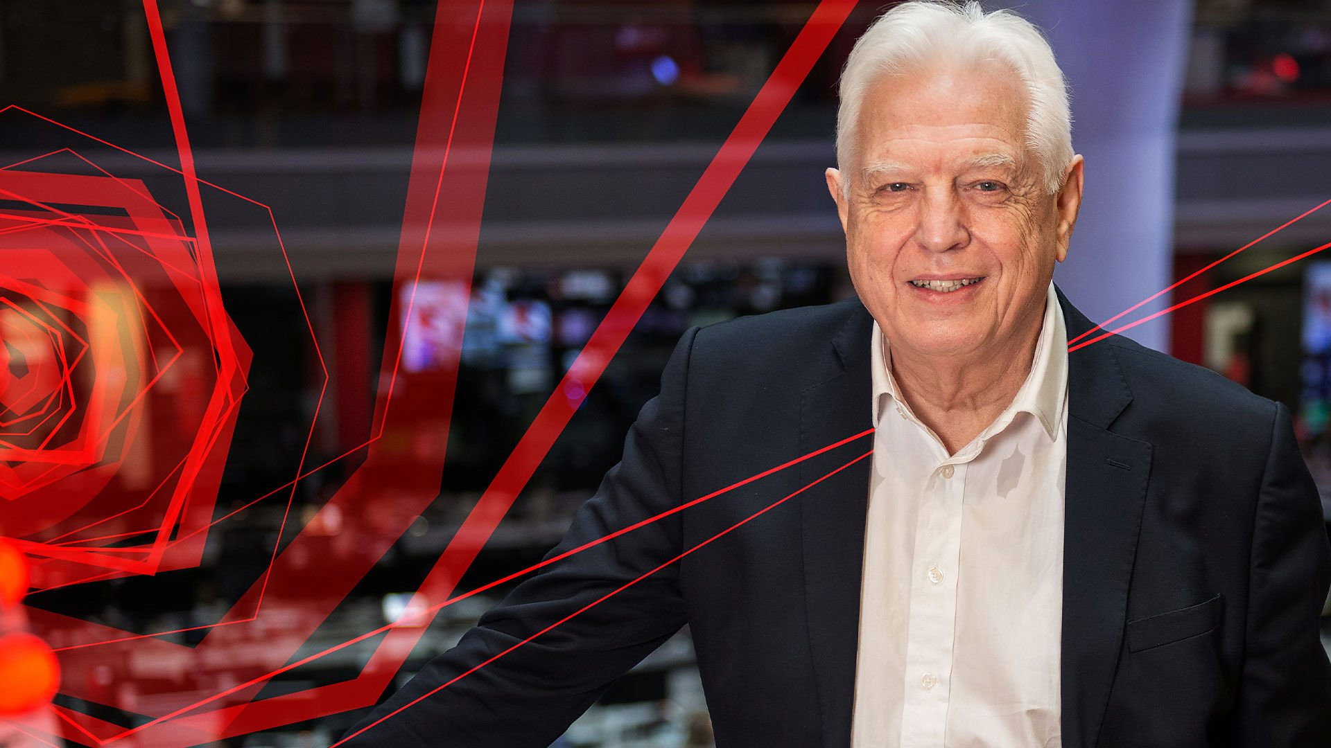 Unspun World with John Simpson's poster