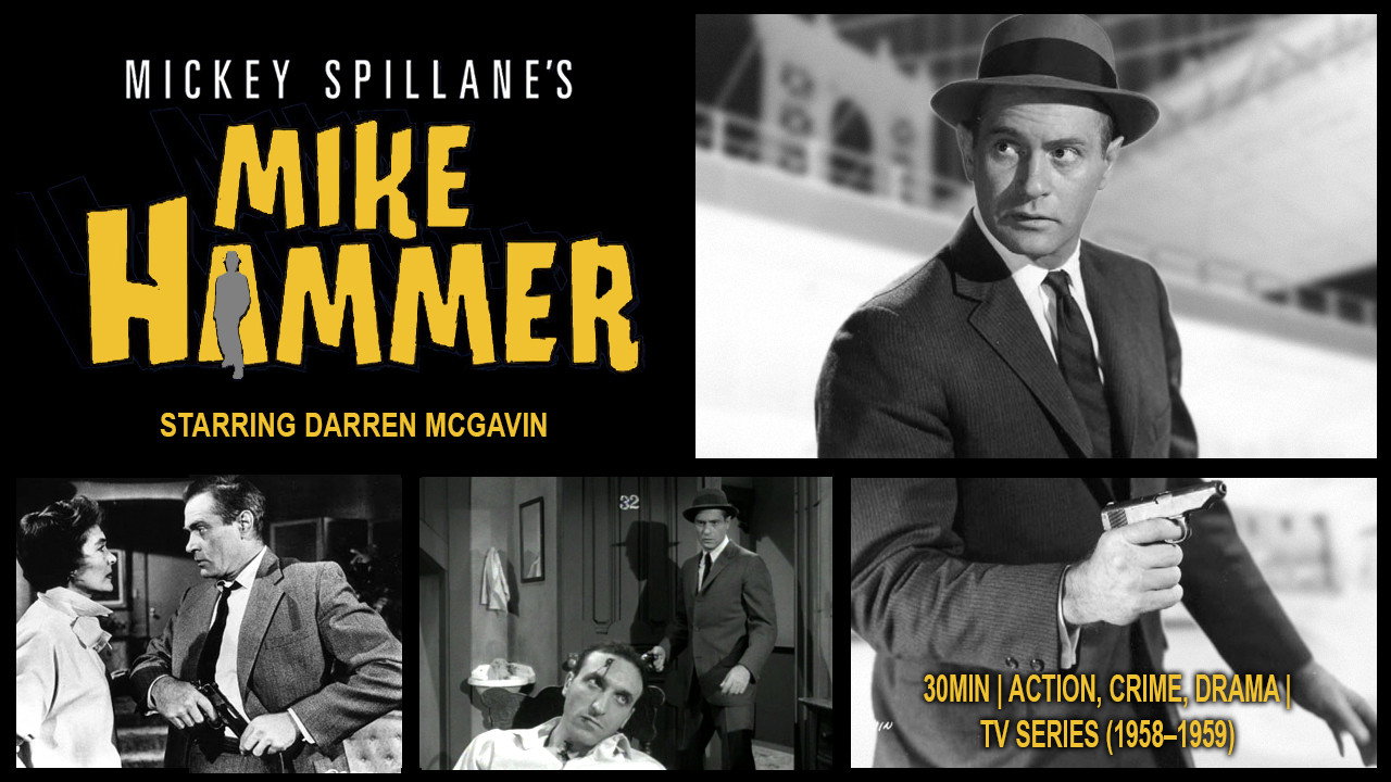 Mickey Spillane's Mike Hammer's poster