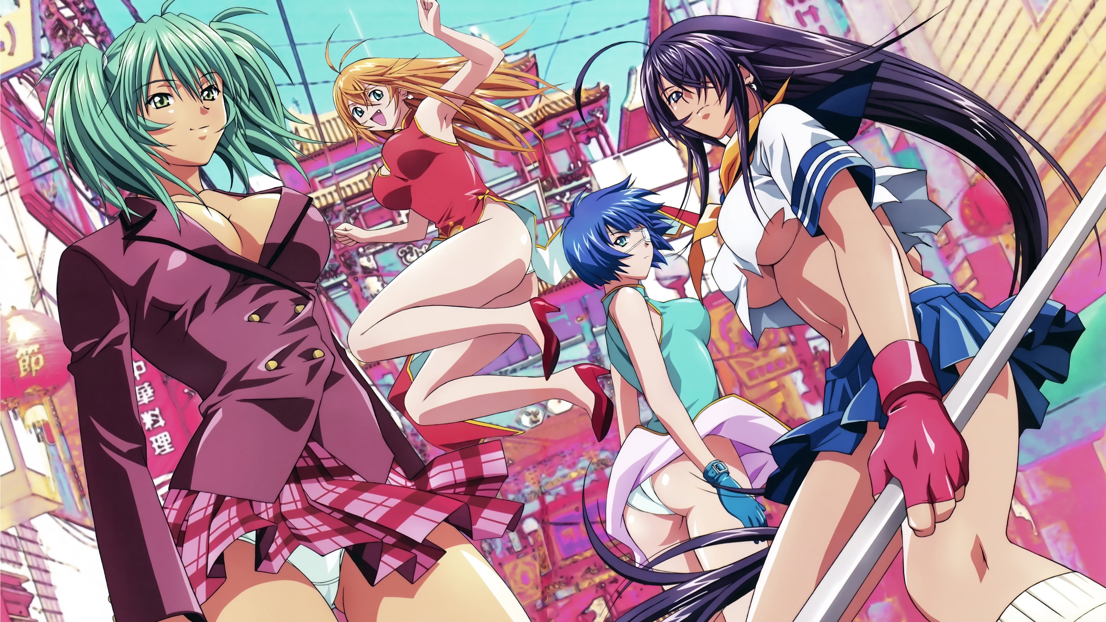 Ikki Tousen's poster