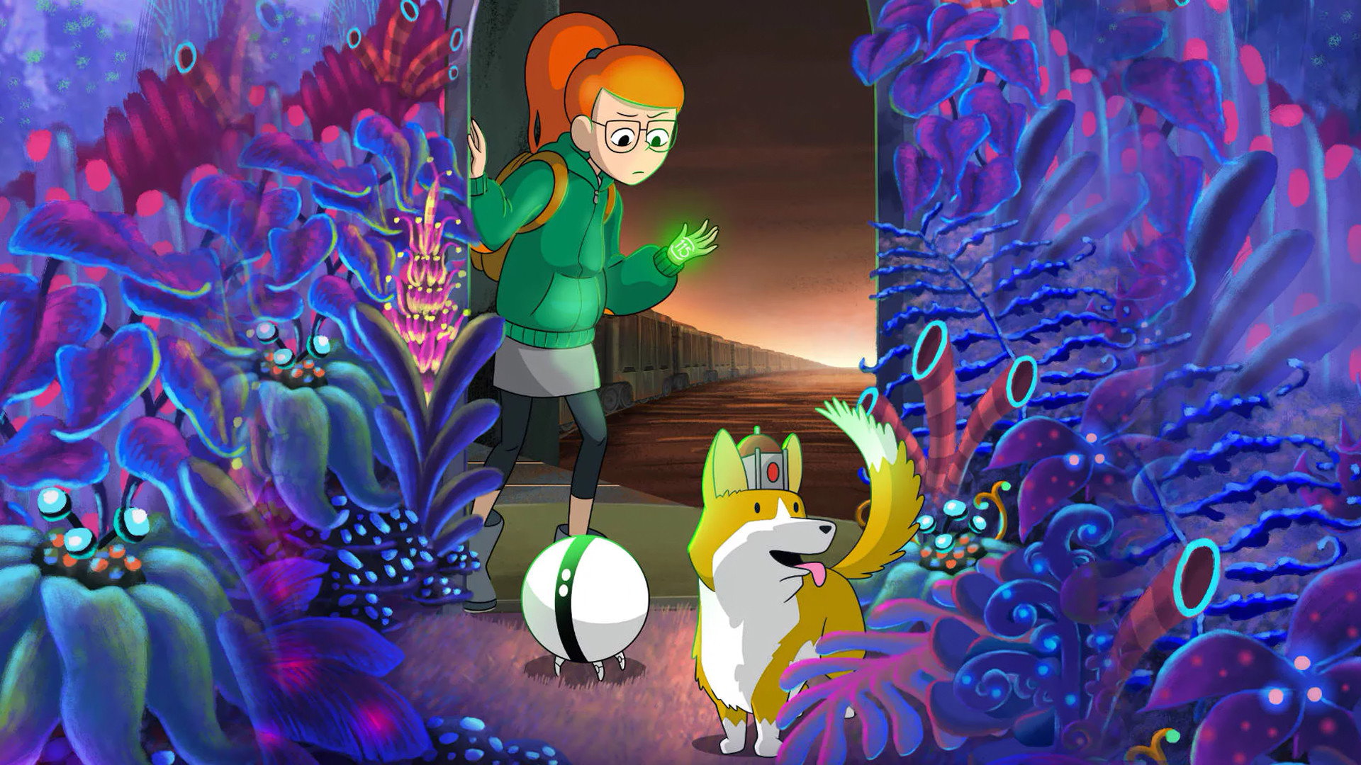 Infinity Train's poster