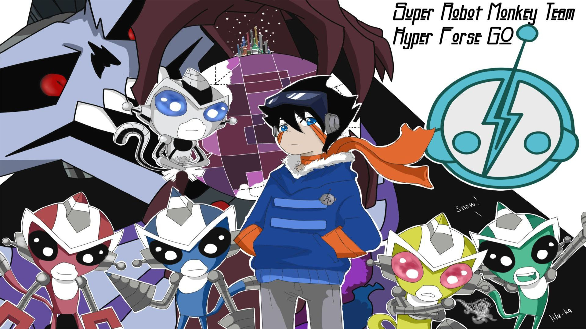 Super Robot Monkey Team Hyperforce Go!'s poster