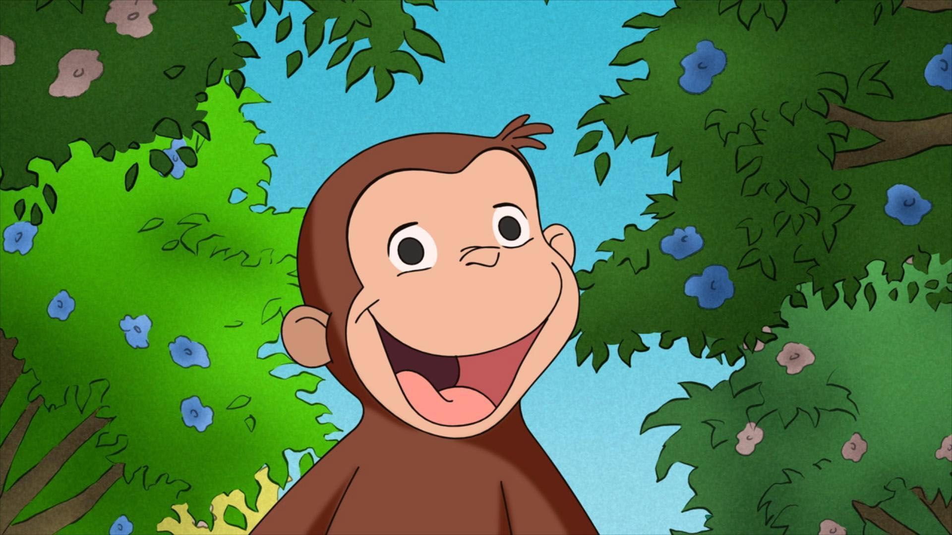 Curious George Swings into Spring's poster