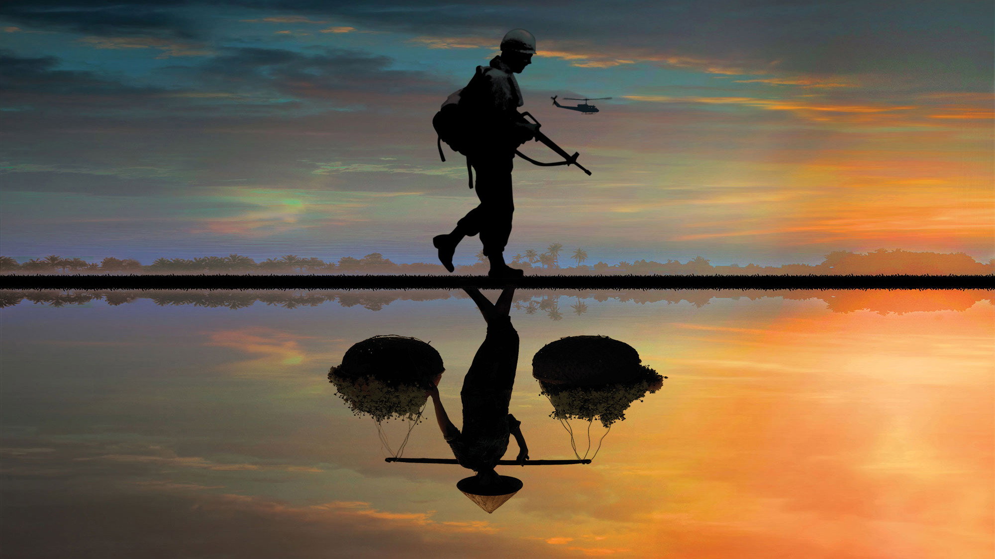 The Vietnam War's poster
