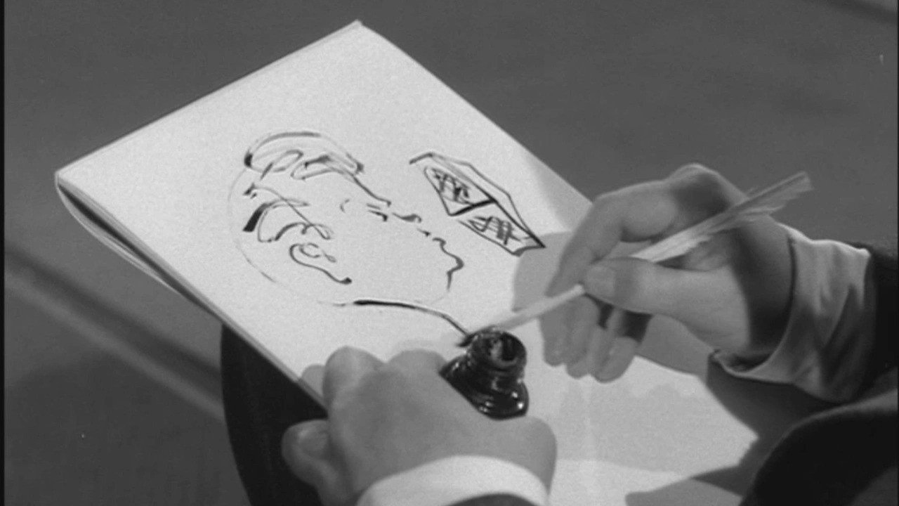 Orson Welles' Sketch Book's poster