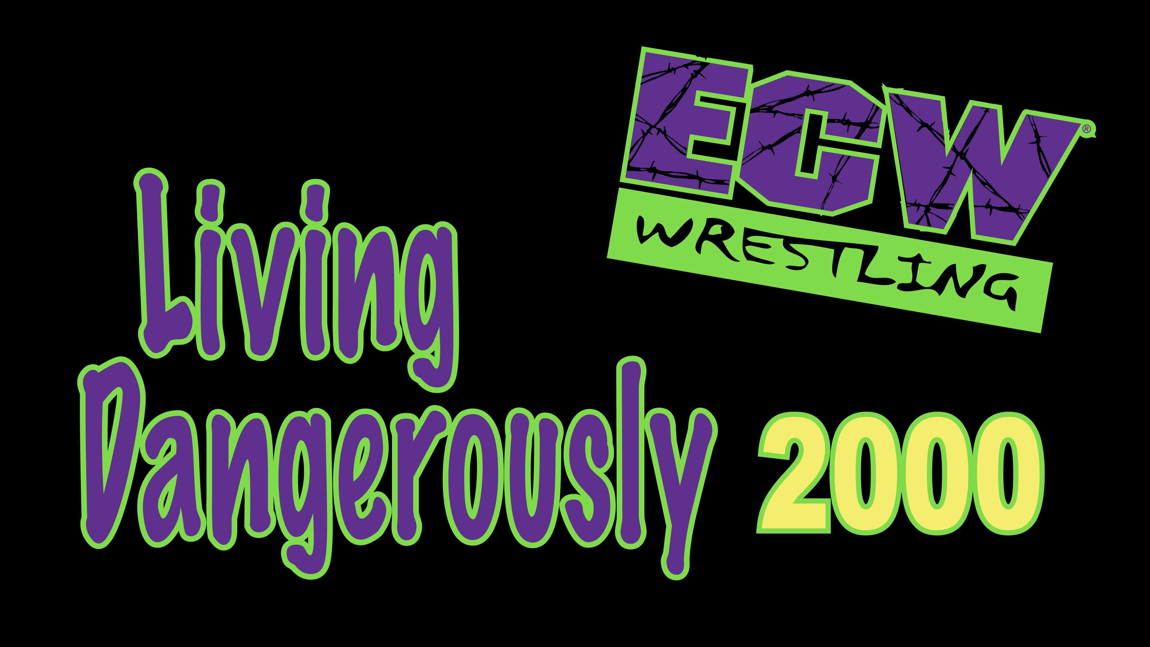 ECW Living Dangerously 2000's poster