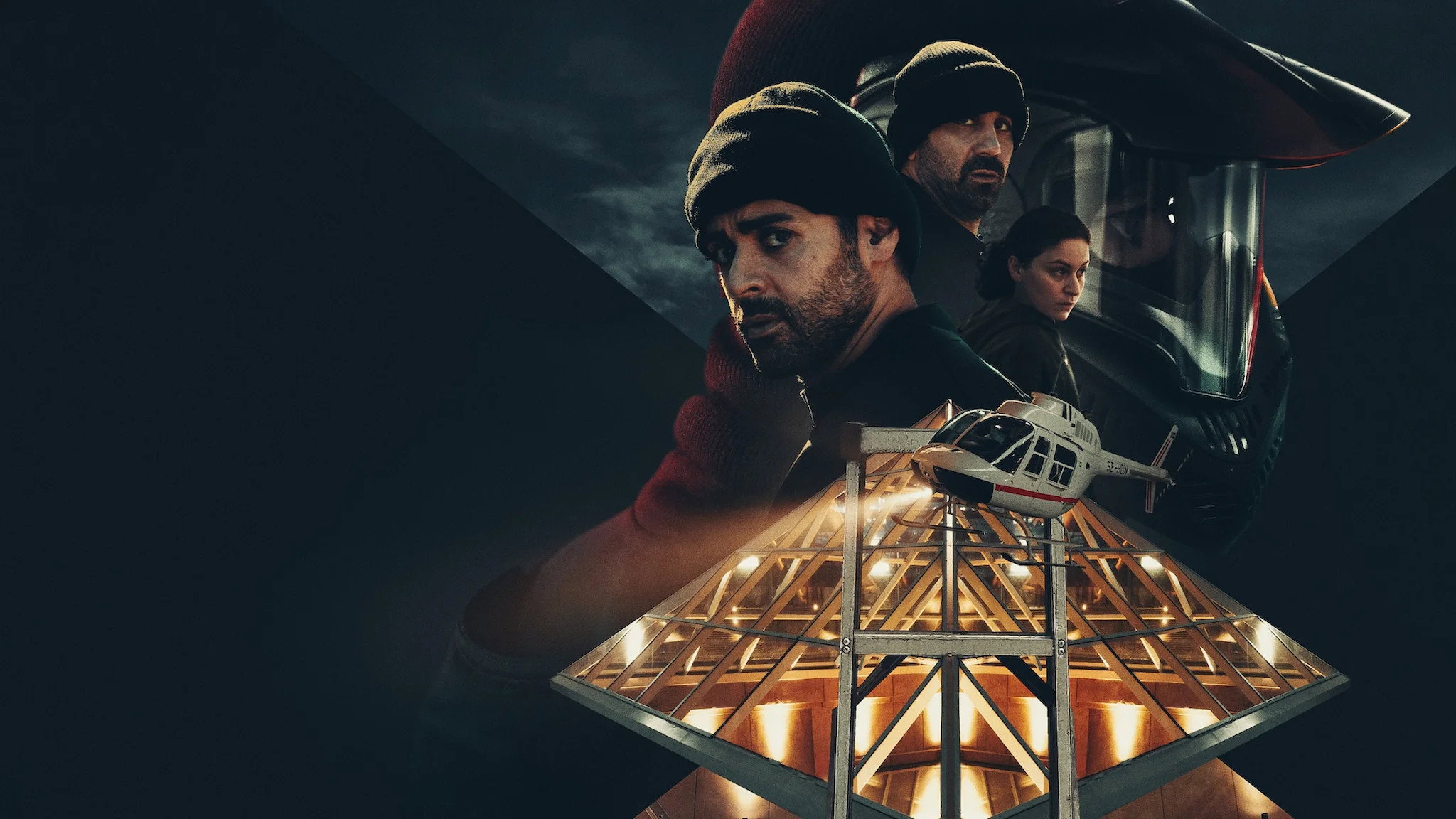 The Helicopter Heist's poster