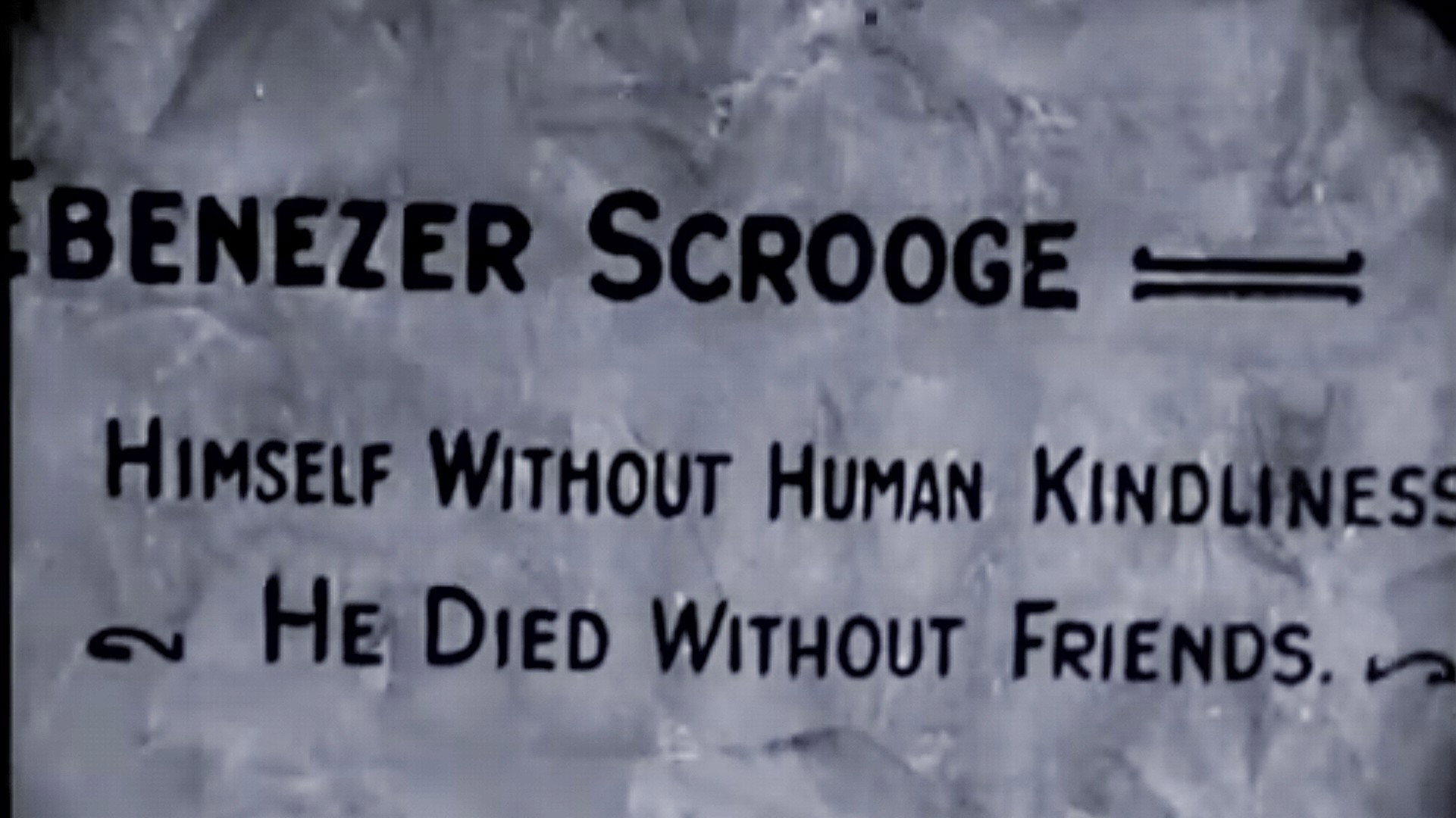 Scrooge's poster
