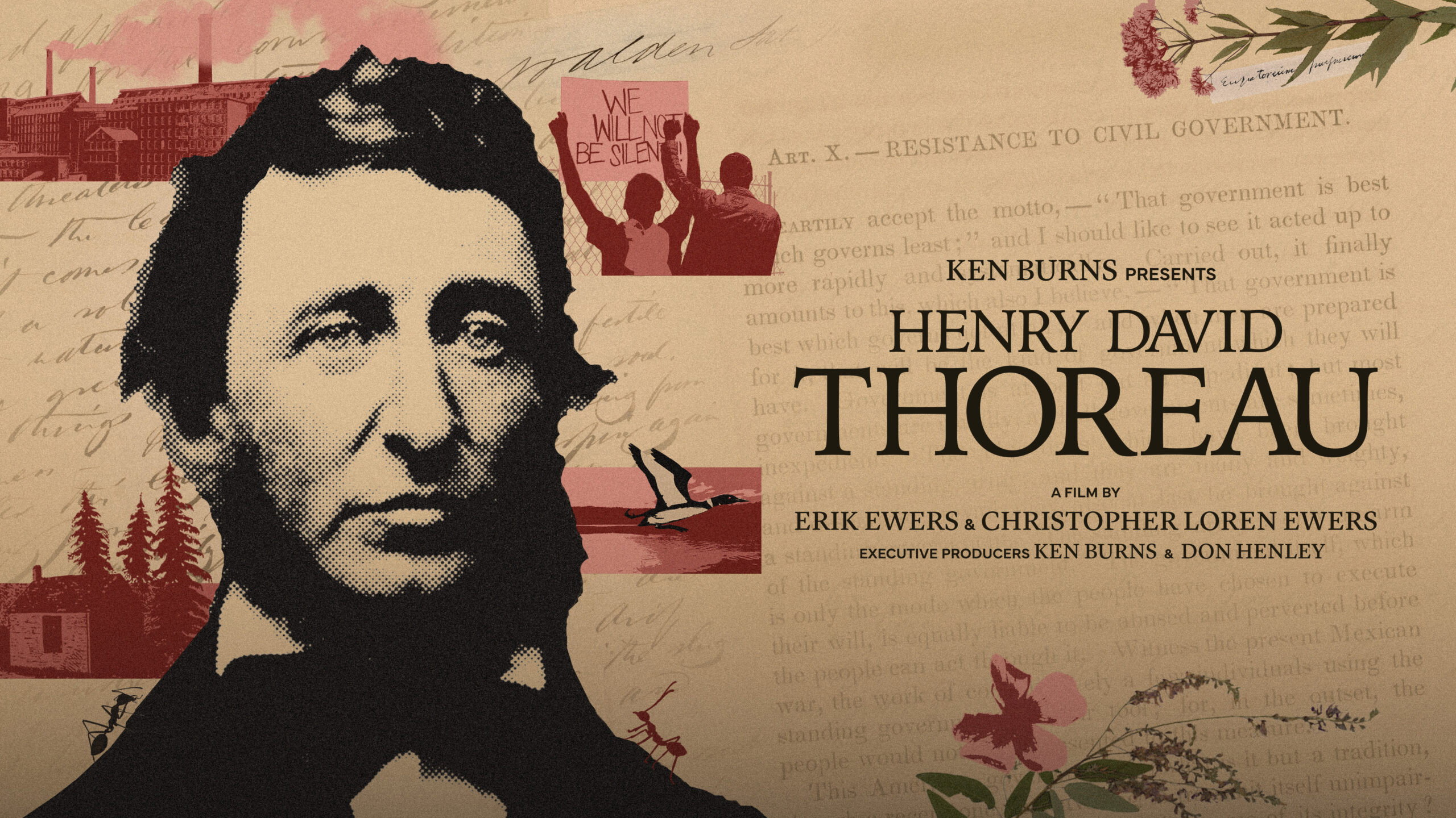 Henry David Thoreau's poster
