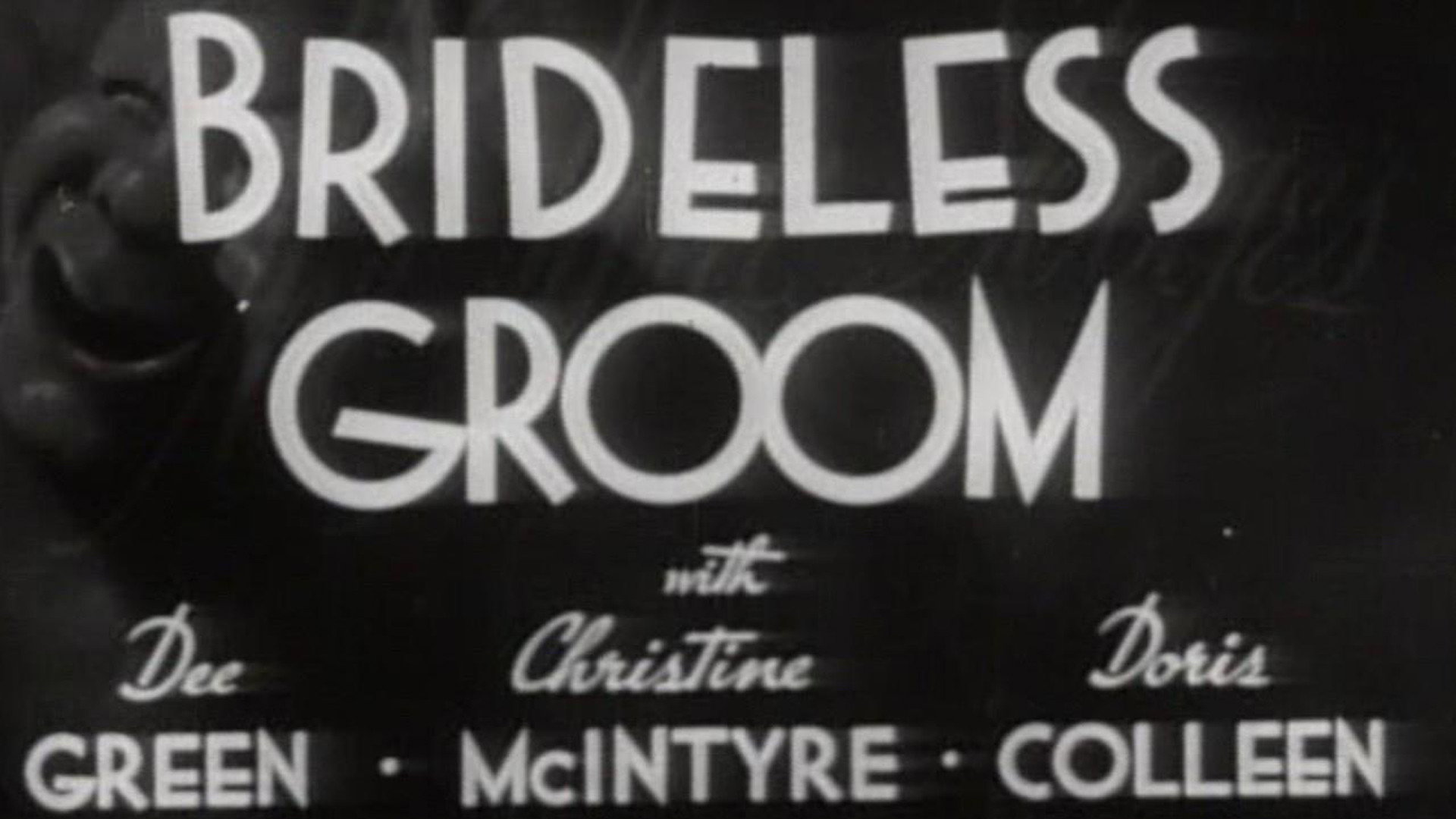 Brideless Groom's poster
