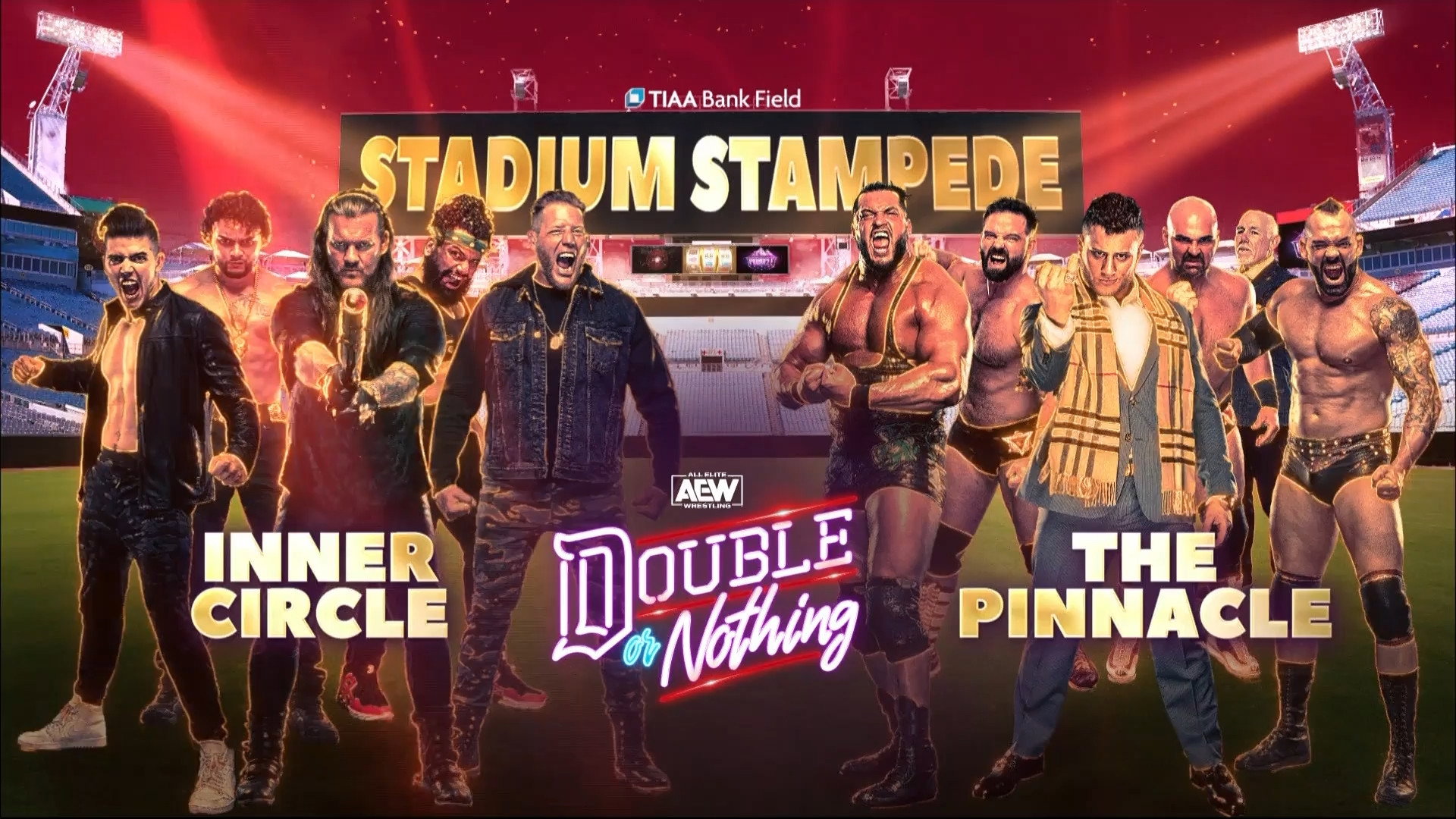 AEW Double or Nothing 2021's poster