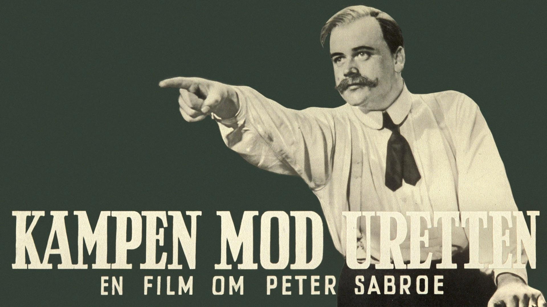 Kampen mod uretten's poster
