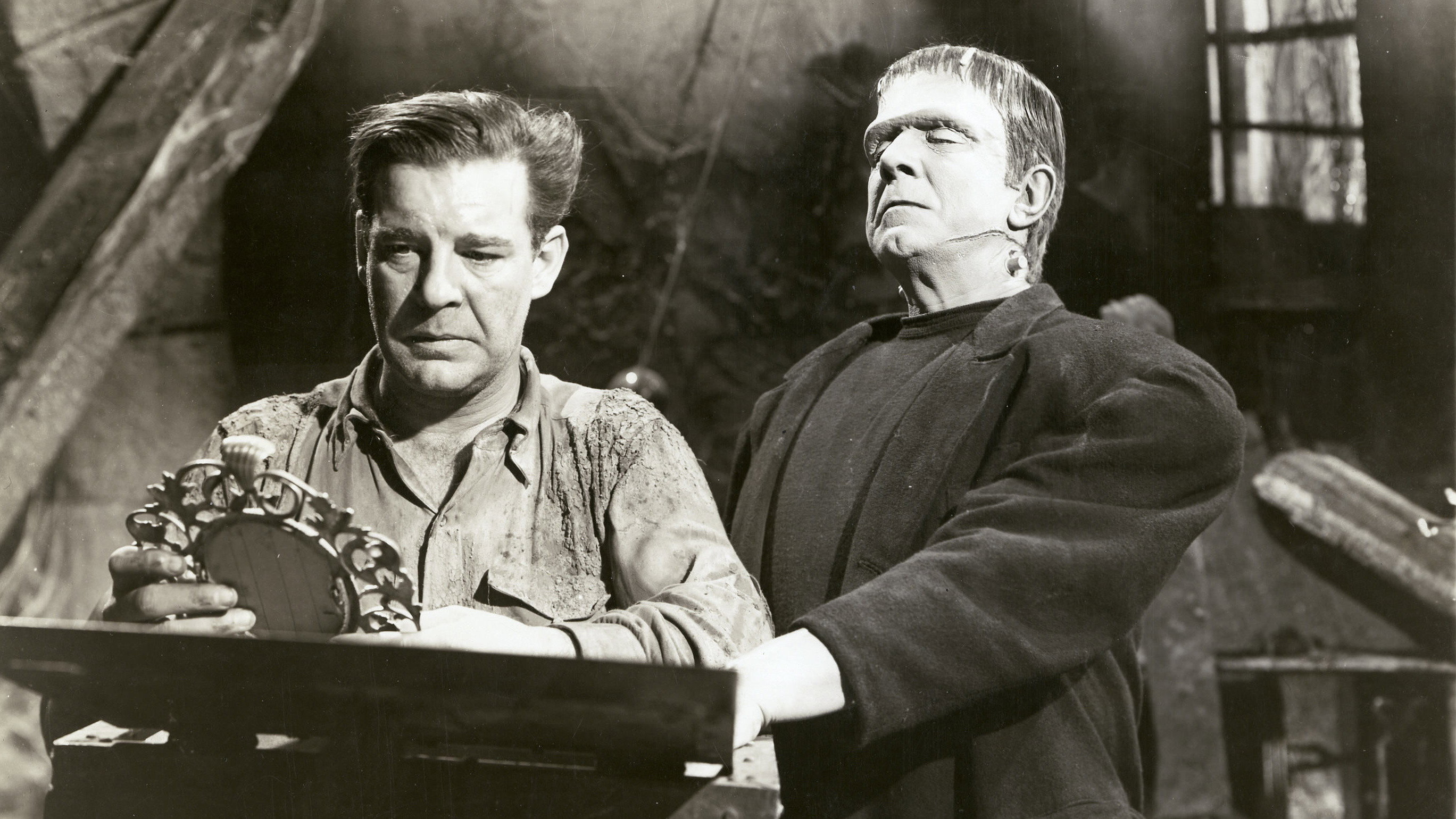 Frankenstein Meets the Wolf Man's poster