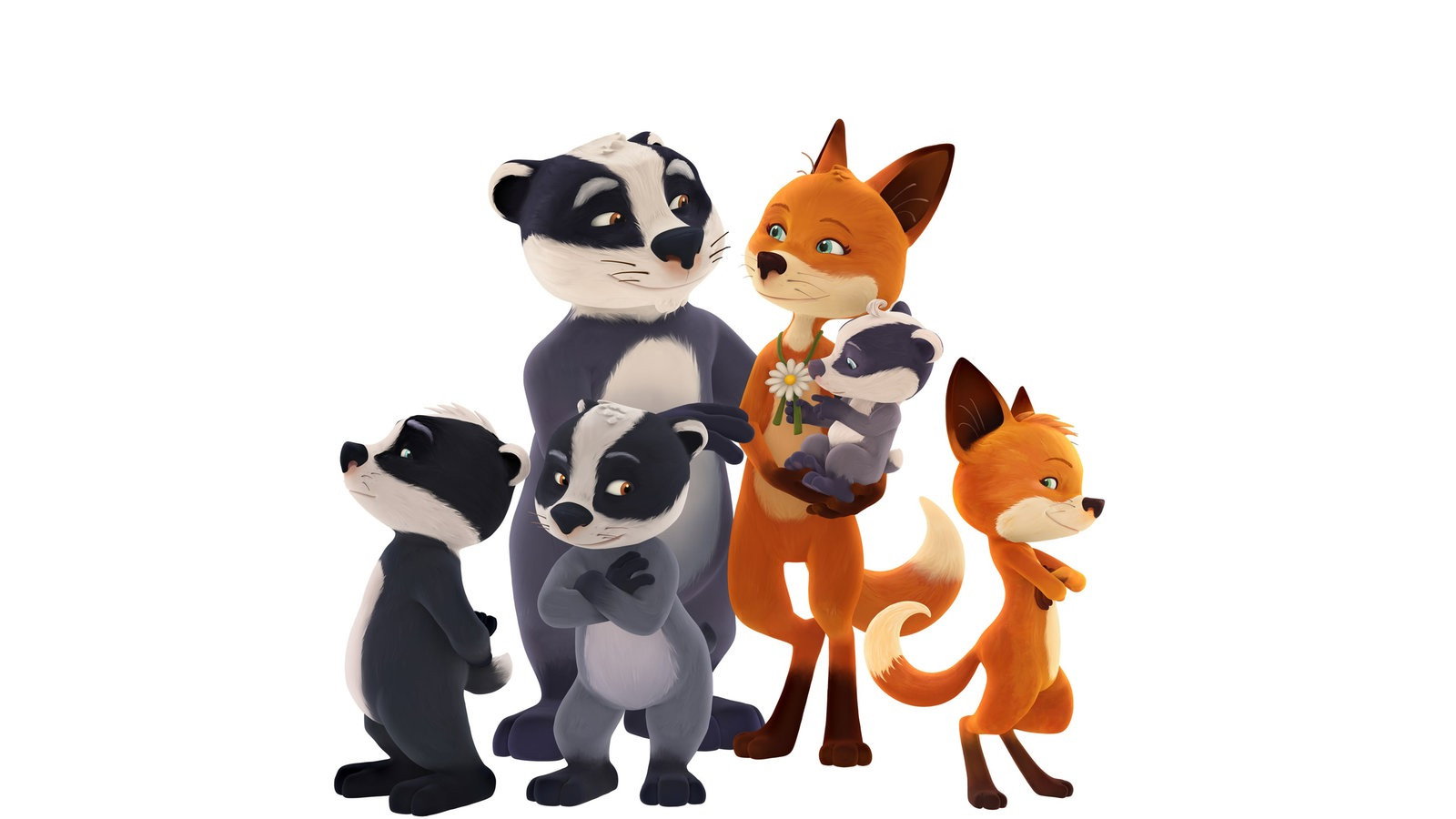 The Fox Badger Family's poster