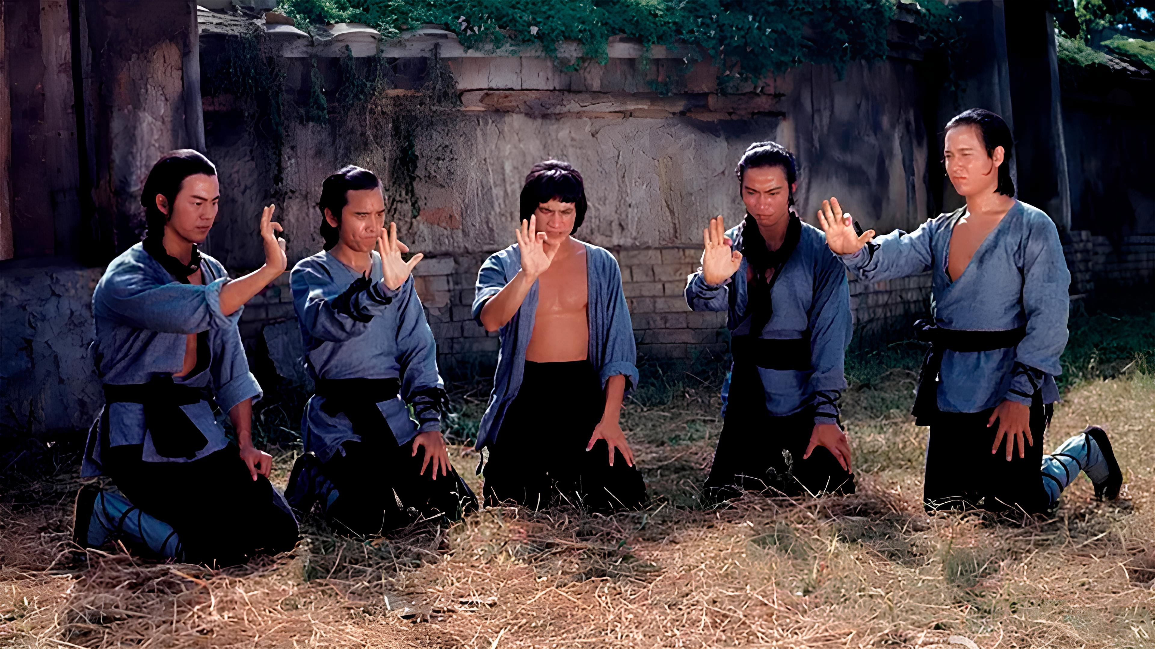 Five Shaolin Masters's poster