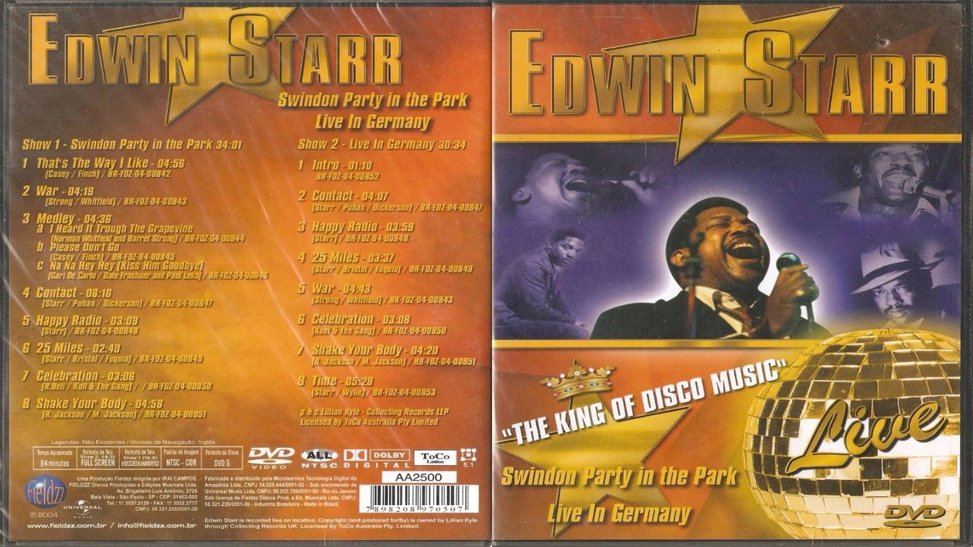 Edwin Starr - Party - Germany's poster