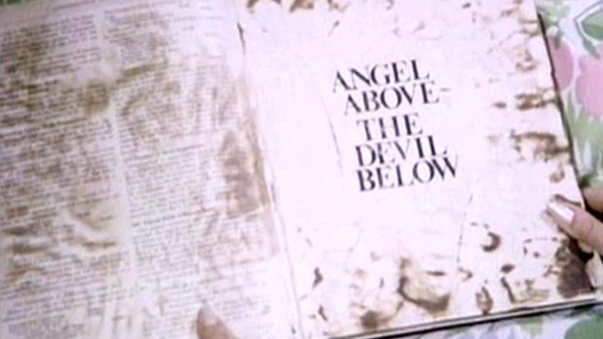 Angel Above - and the Devil Below's poster