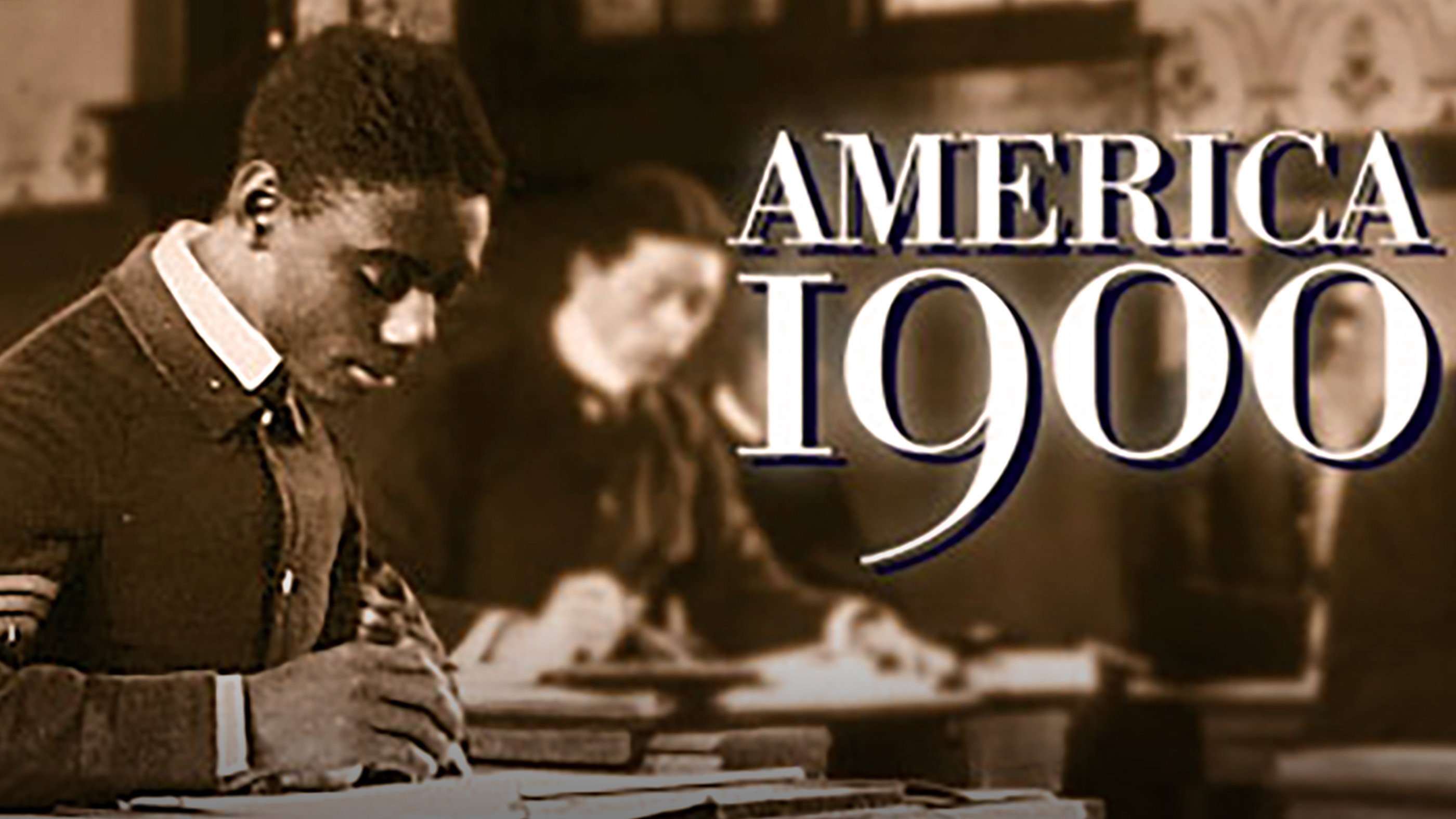 America 1900's poster