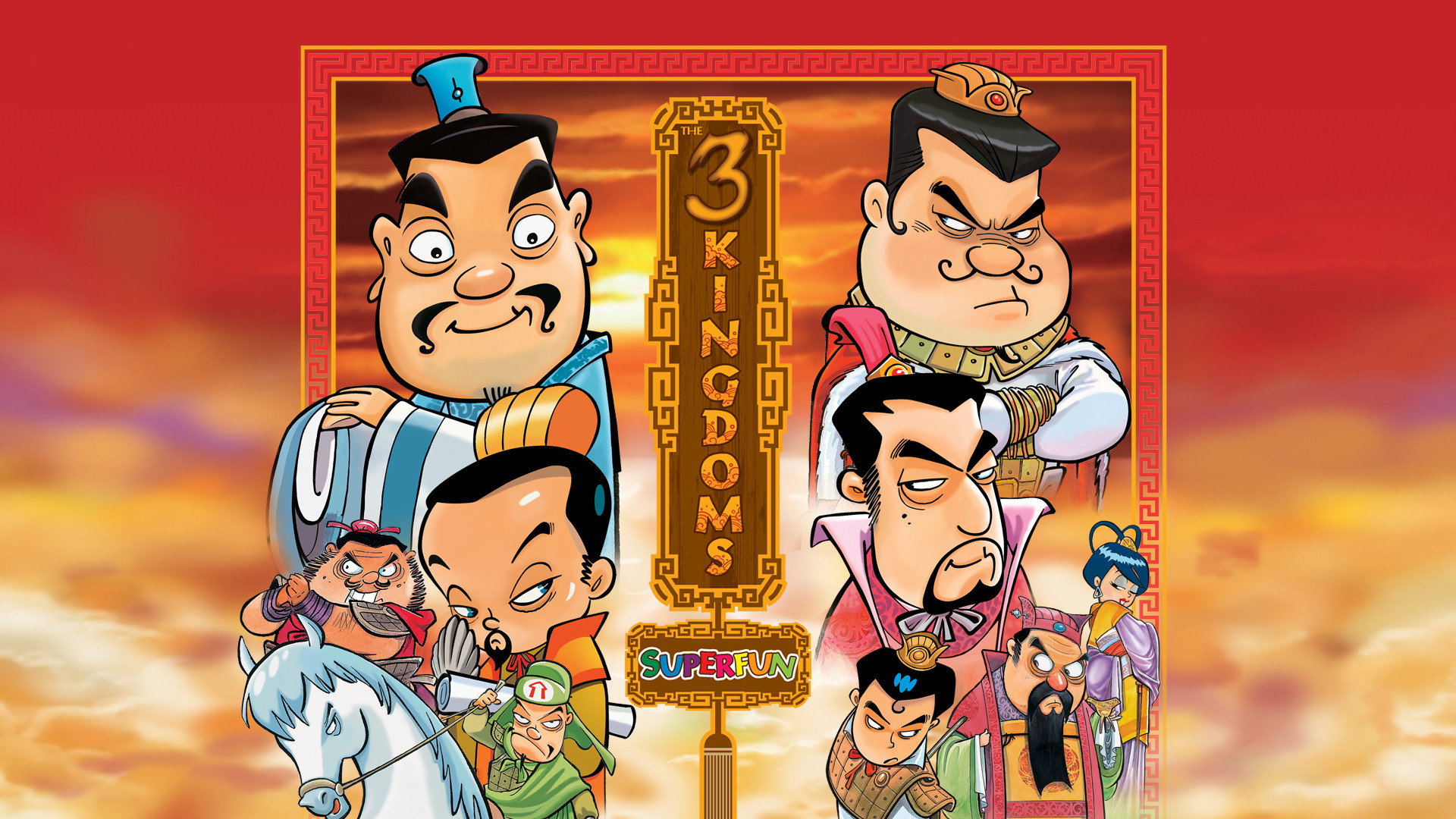 The 3 Kingdoms Super Fun's poster