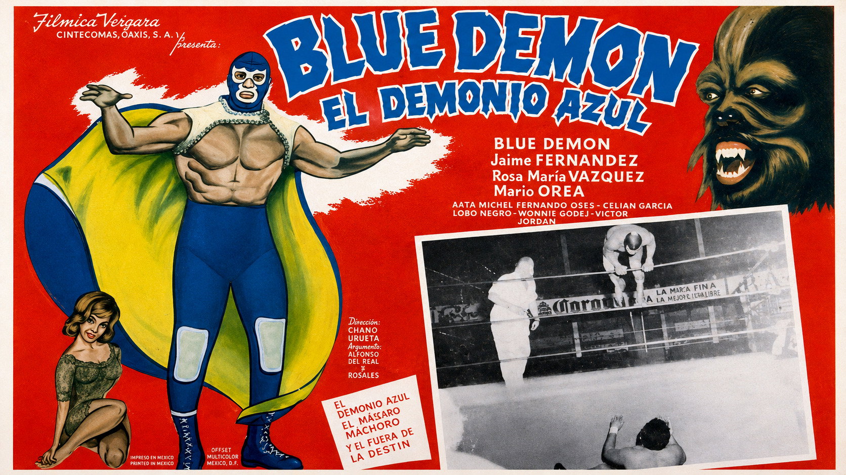 Blue Demon's poster