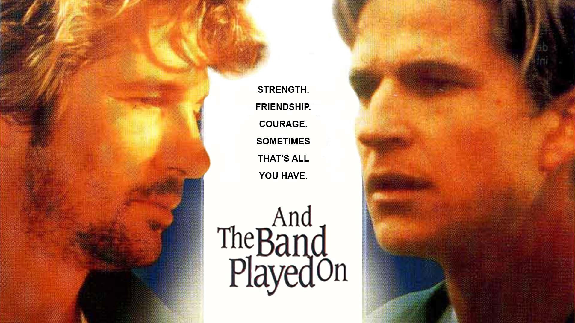 And the Band Played On's poster