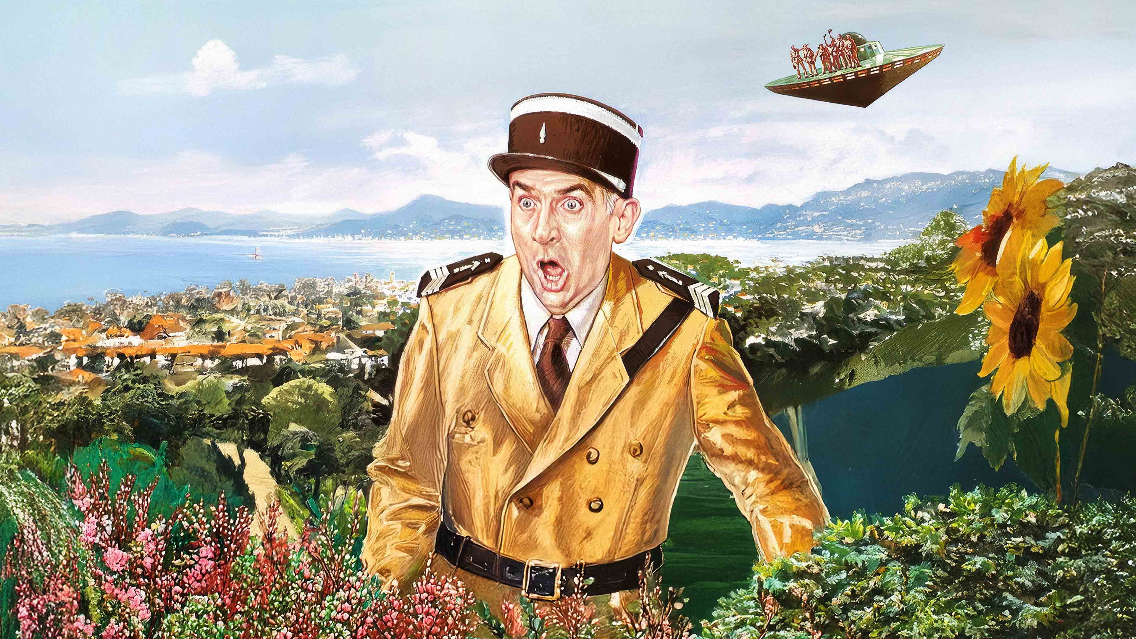 The Gendarme and the Creatures from Outer Space's poster