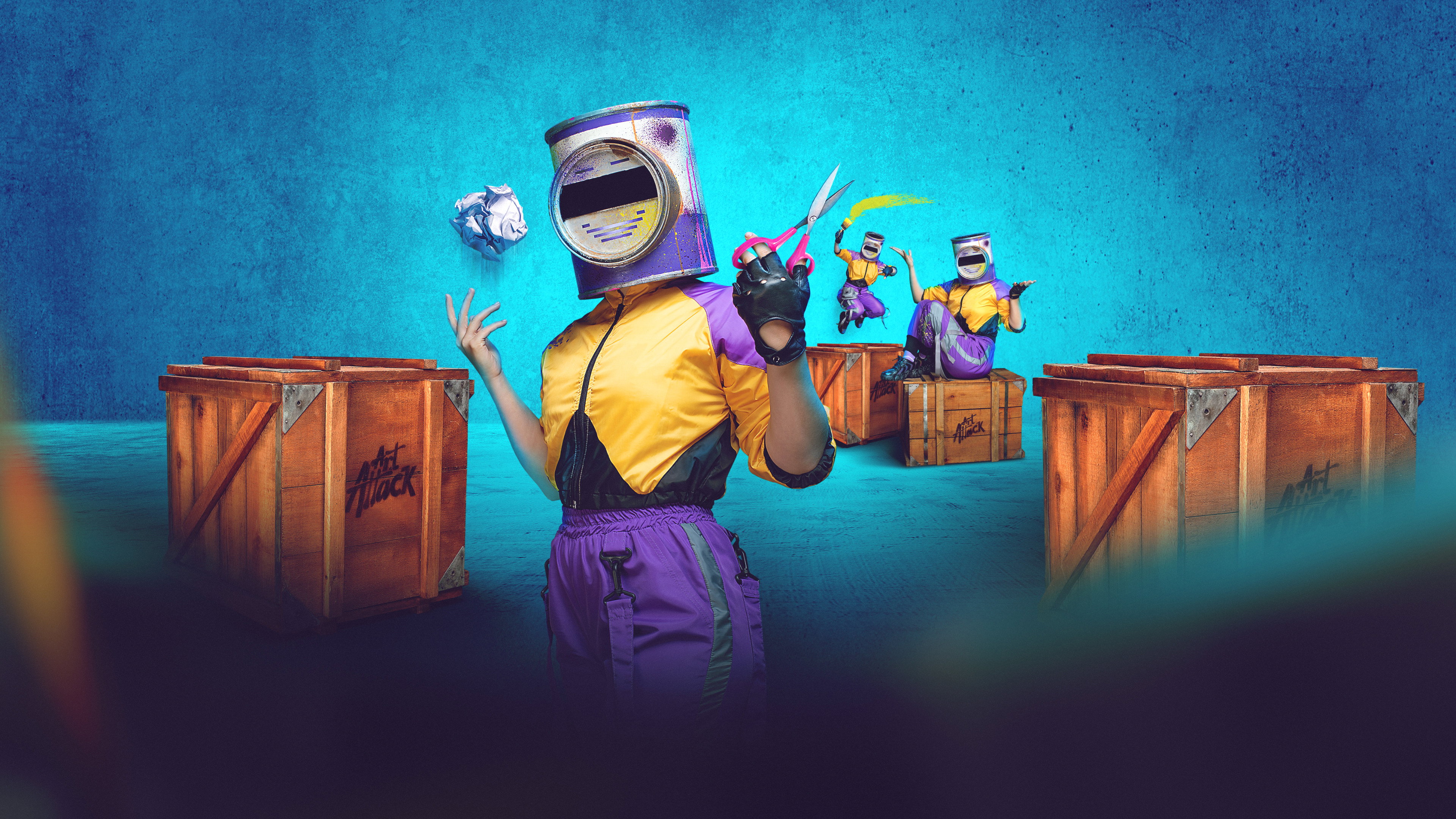 Art Attack: Snack's poster