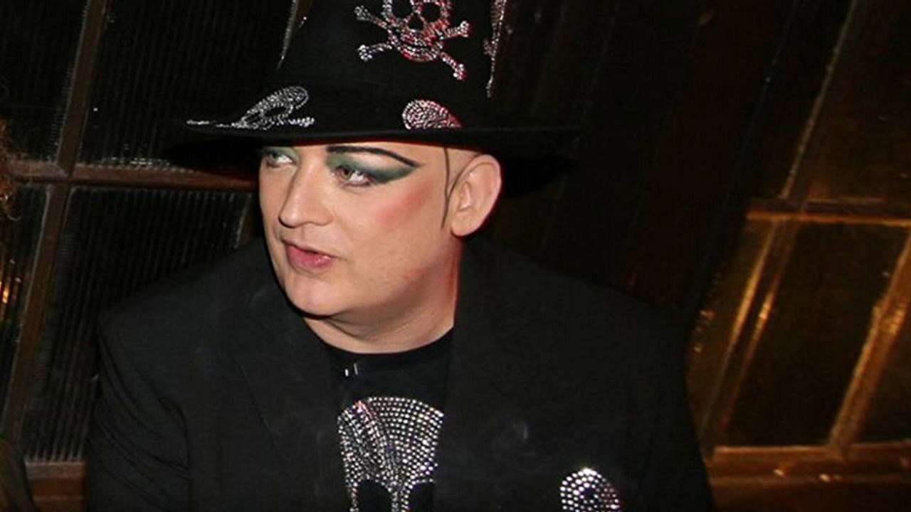 Living with... Boy George's poster