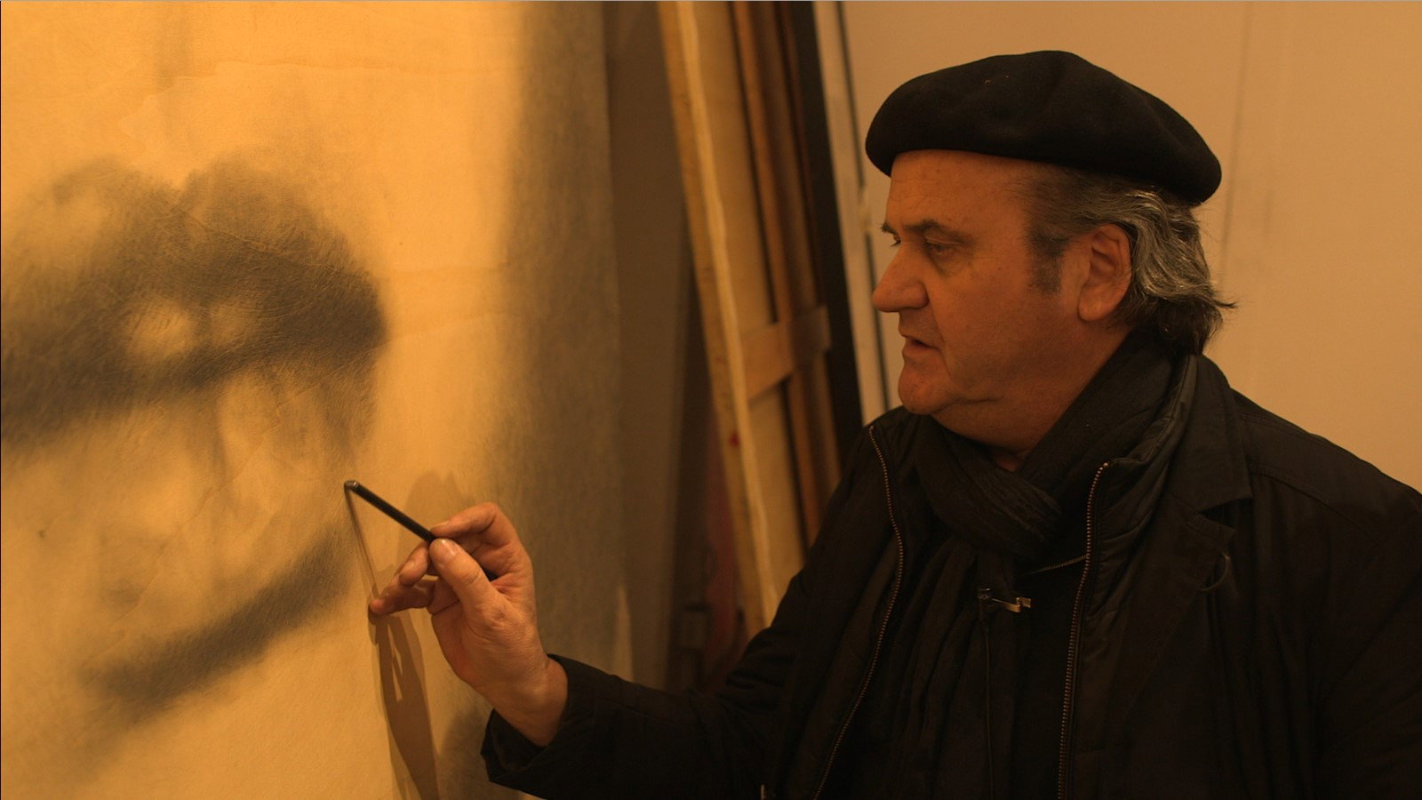 A matita? Omar Galliani's poster