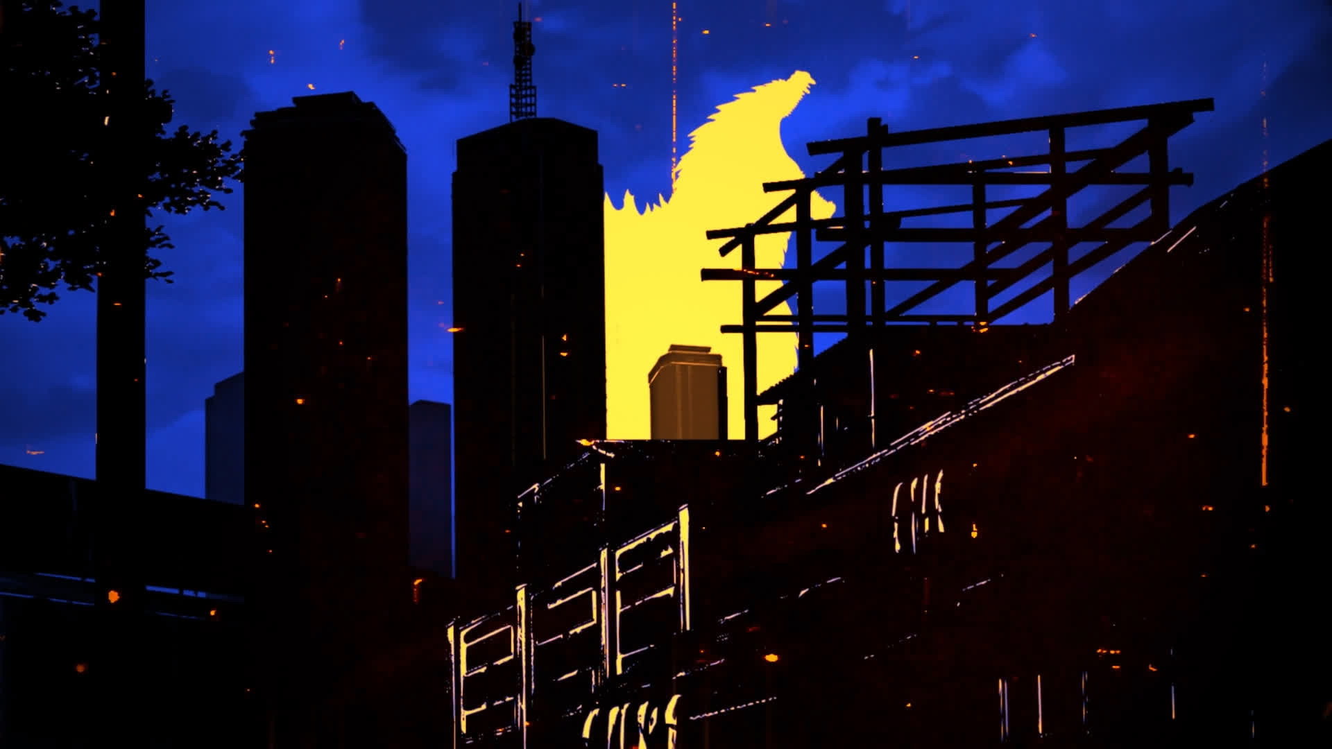 Godzilla Singular Point's poster