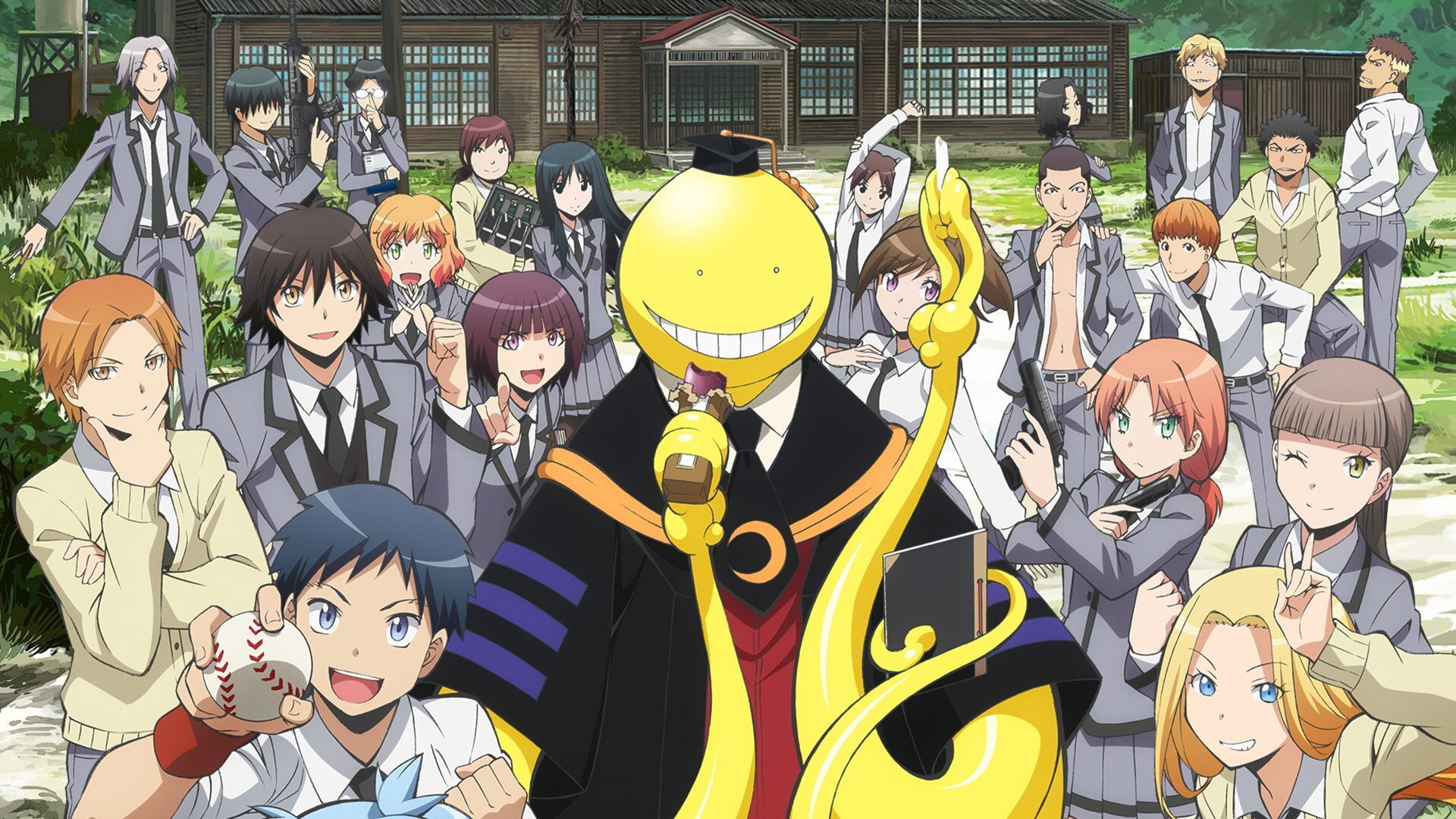 Assassination Classroom's poster