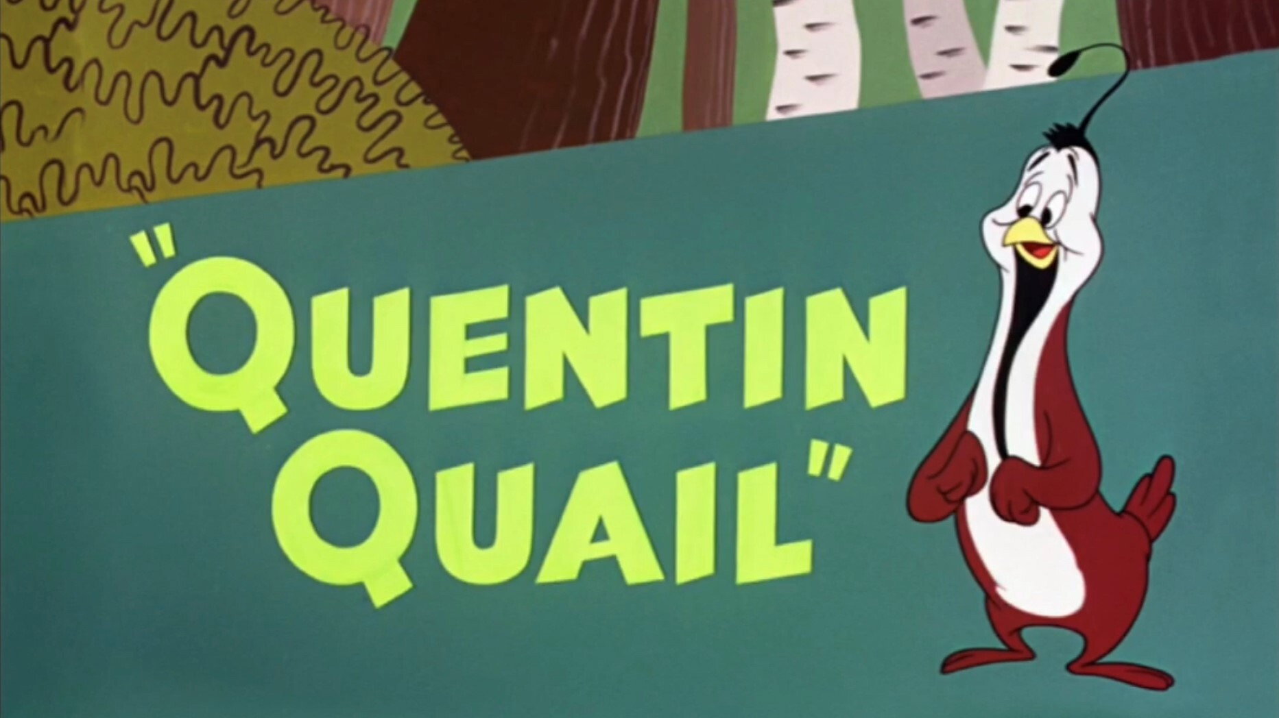 Quentin Quail's poster
