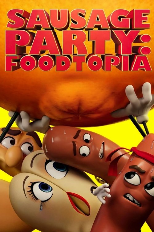 Sausage Party: Foodtopia backdrop