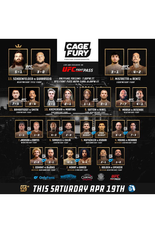 CFFC 141: Schoenfelder vs. Guarascio